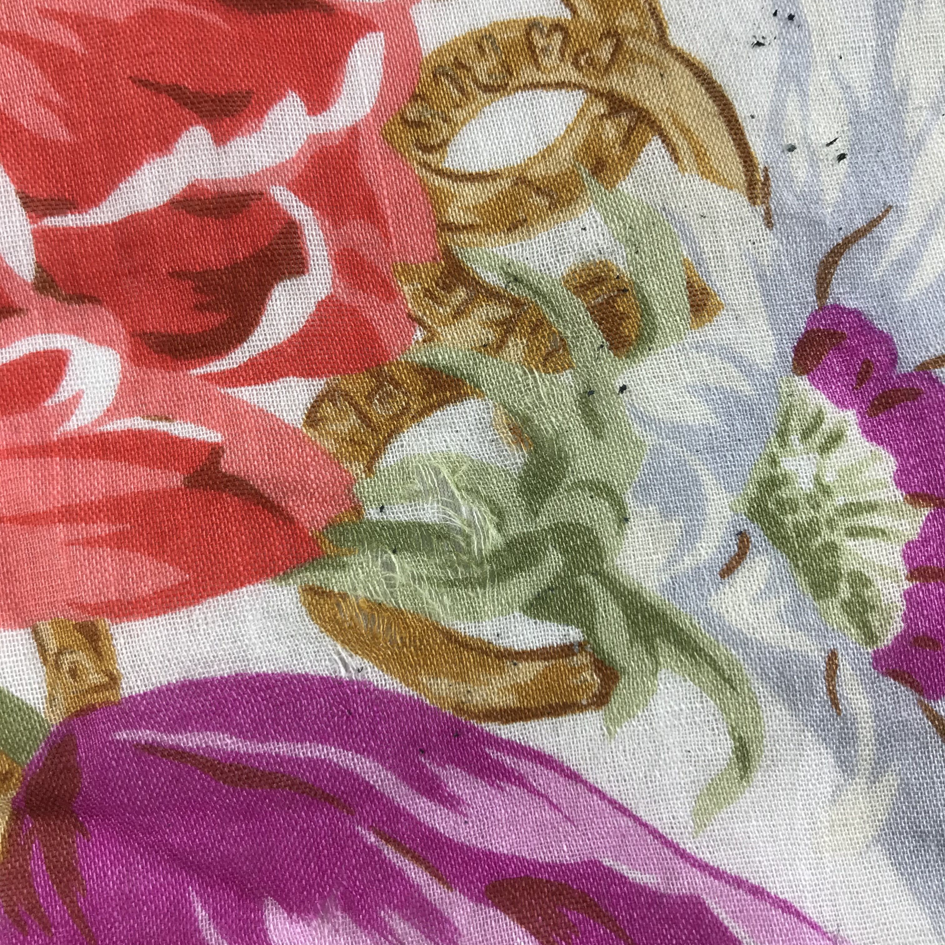 Celine × Vintage Celine Bandana / Handkerchief / Neckerchief - S1734 Size ONE SIZE - 3 Thumbnail