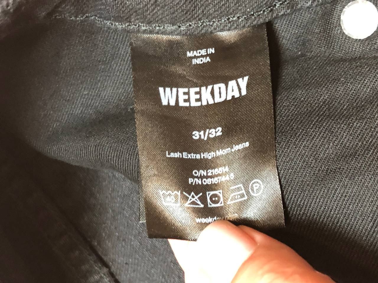 Weekday Vintage Weekday Straight Denim Jeans Size 31 Size US 31 - 2 Thumbnail