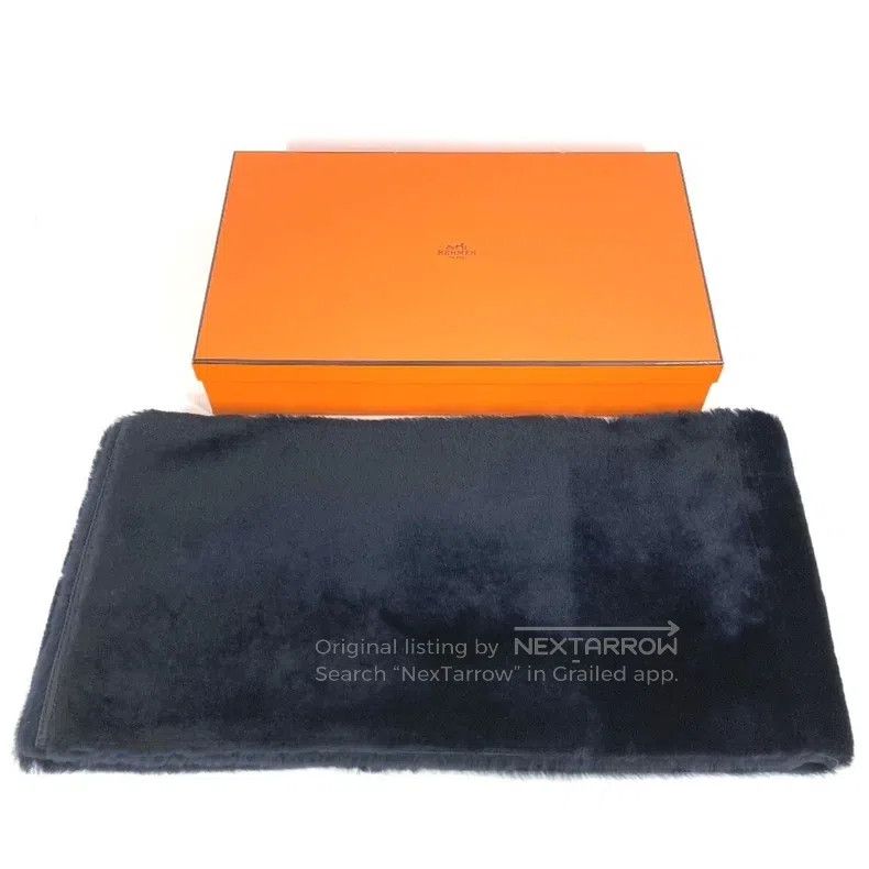 Hermes Hermes size 220x25cm One-piece fur collar stole Size ONE SIZE - 1 Thumbnail