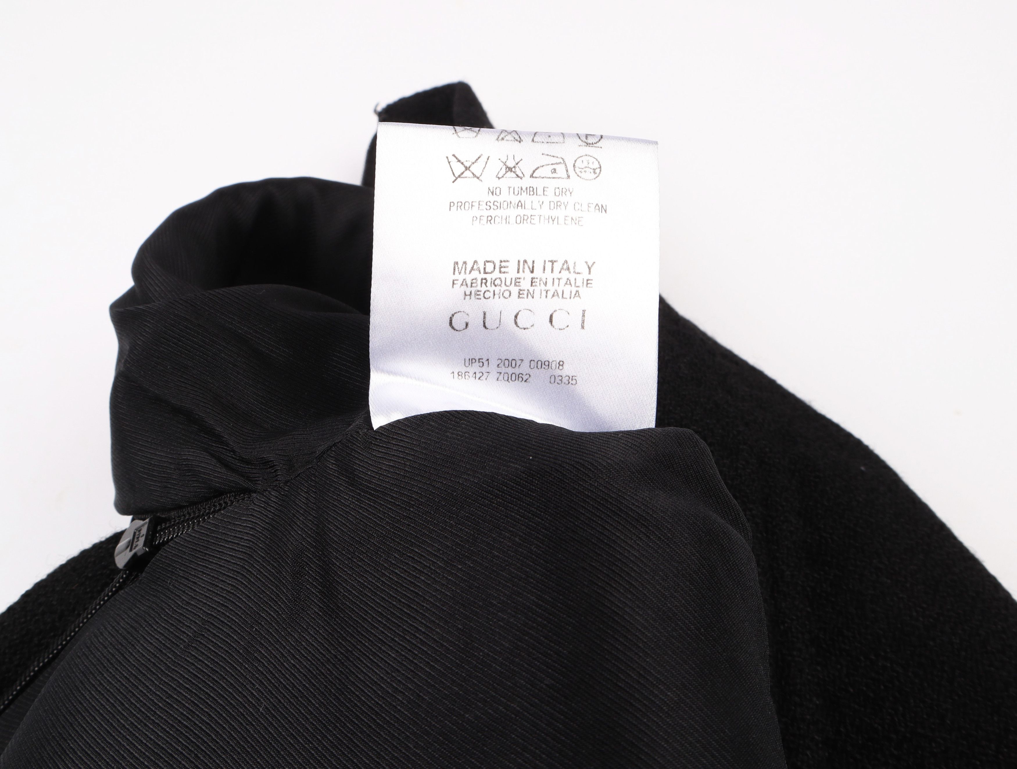 Gucci Vintage Gucci Tom Ford 90's Era Wool Blend Midi Skіrt Size 28" / US 6 / IT 42 - 9 Thumbnail