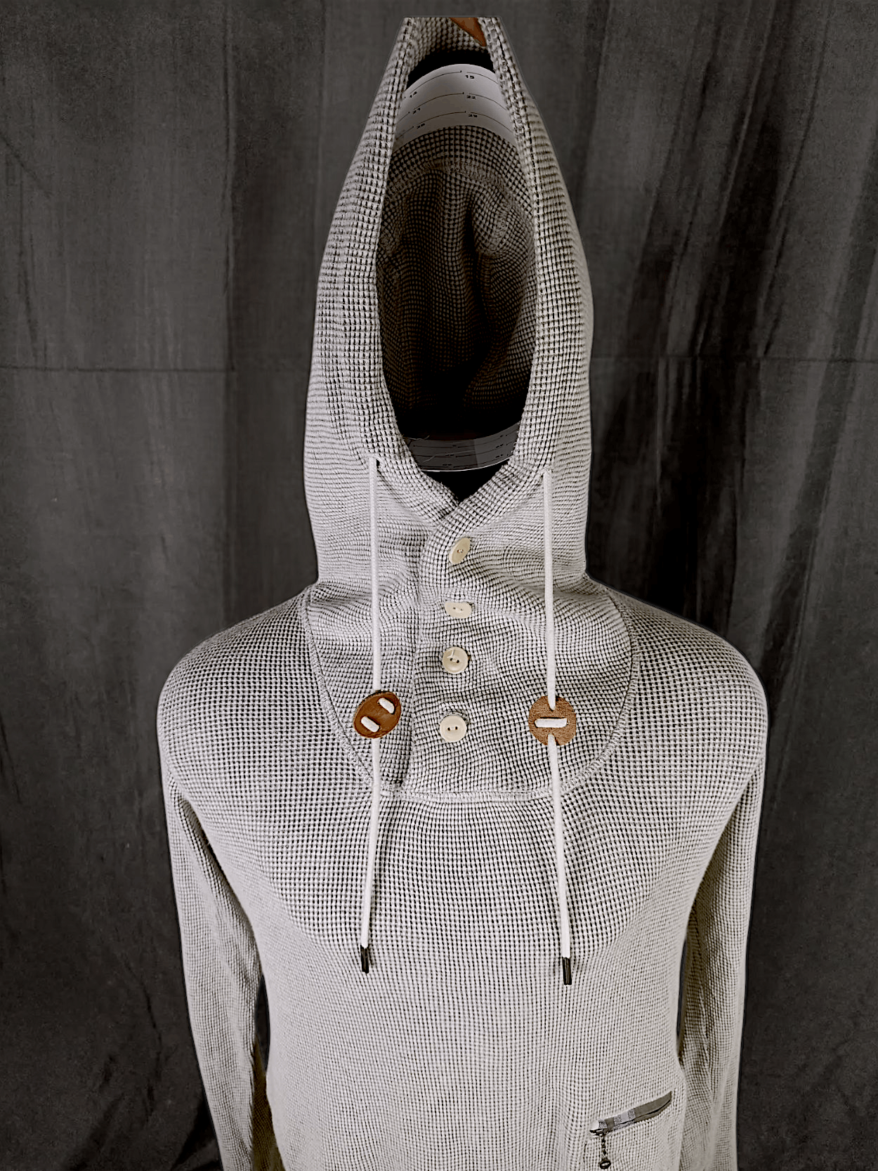 Diesel DIESEL-CO. Hoodie Slim Fit Waffle Knit Sweatshirt Jumper Size US L / EU 52-54 / 3 - 6 Thumbnail