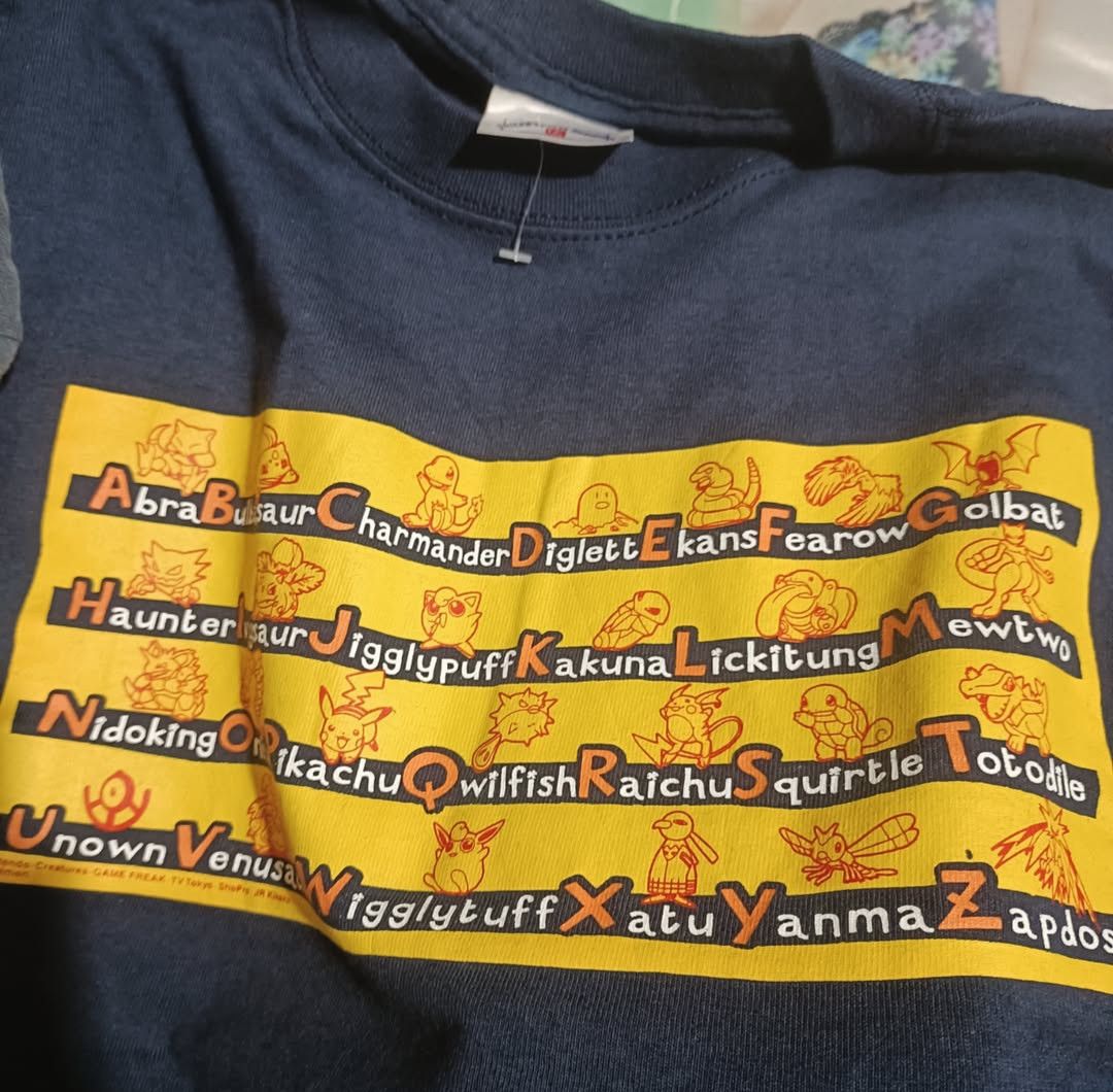 Pokemon POKEMON NINTENDO A-Z Shirt Size US L / EU 52-54 / 3 - 1 Thumbnail