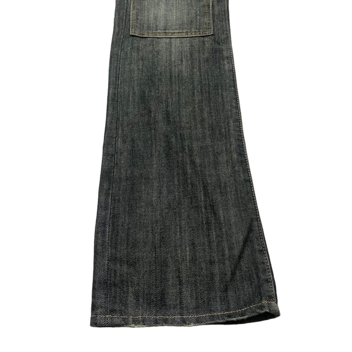 Michel Klein MK Michel Klein Homme Denim Flare Double knee Jeans Size US 30 / EU 46 - 9 Thumbnail