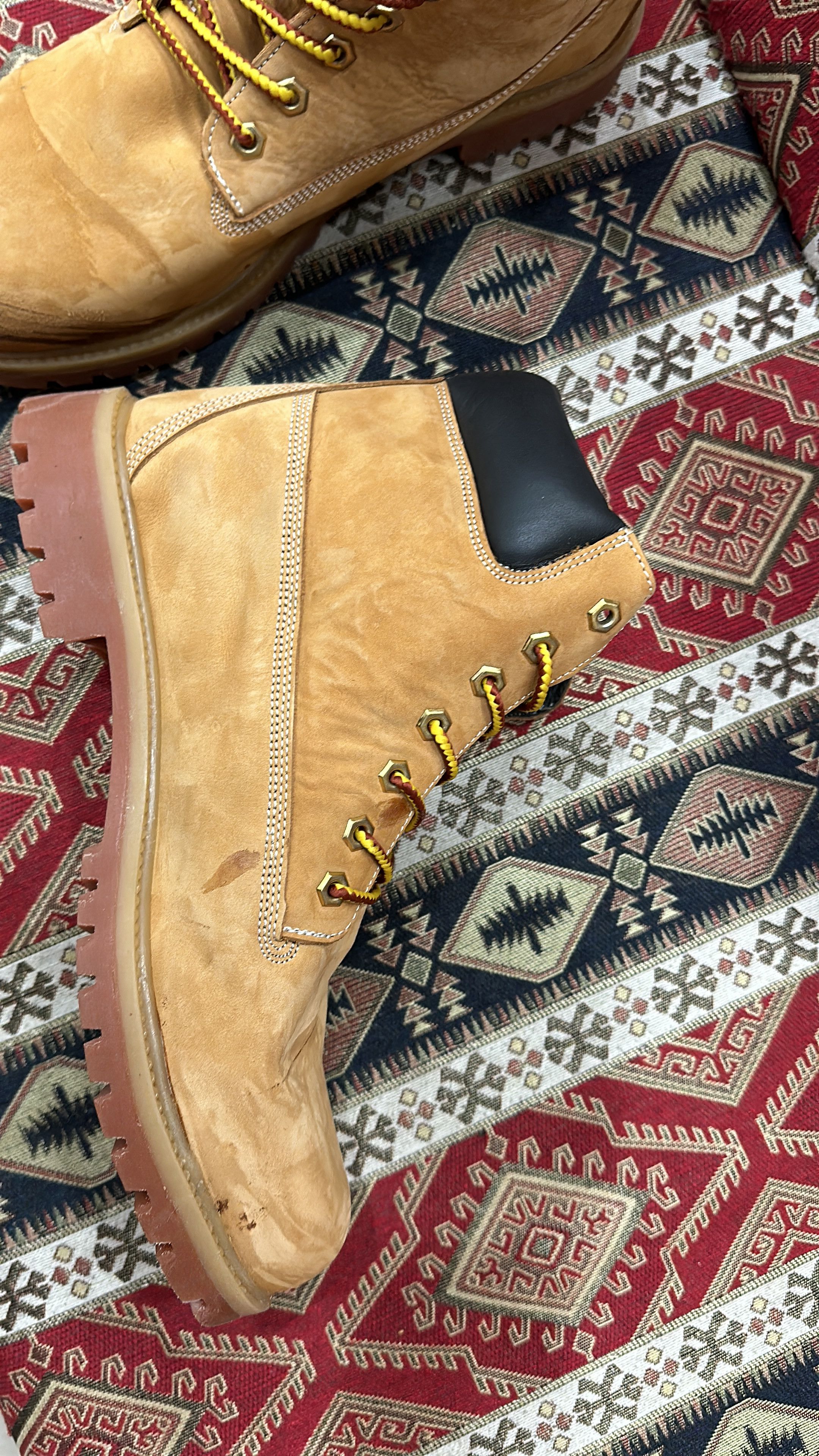 Derschutze Derschütze "yasmin v3" Boots Size 46 Timberland Style Size US 12 / EU 45 - 8 Thumbnail