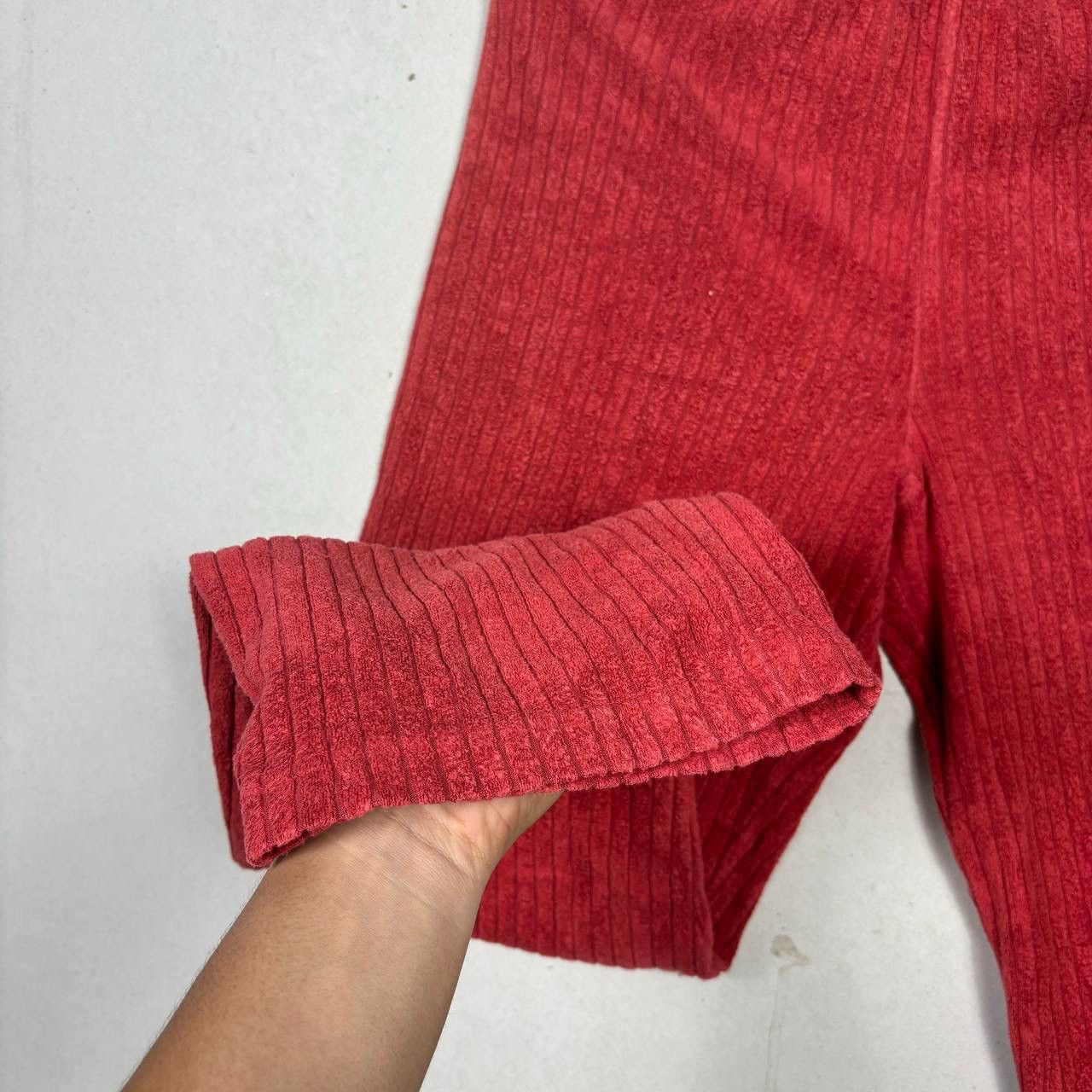 Issey Miyake Issey Miyake I.S. Brown Ribbed Knit Pants Archive 80s Size US 32 / EU 48 - 5 Thumbnail