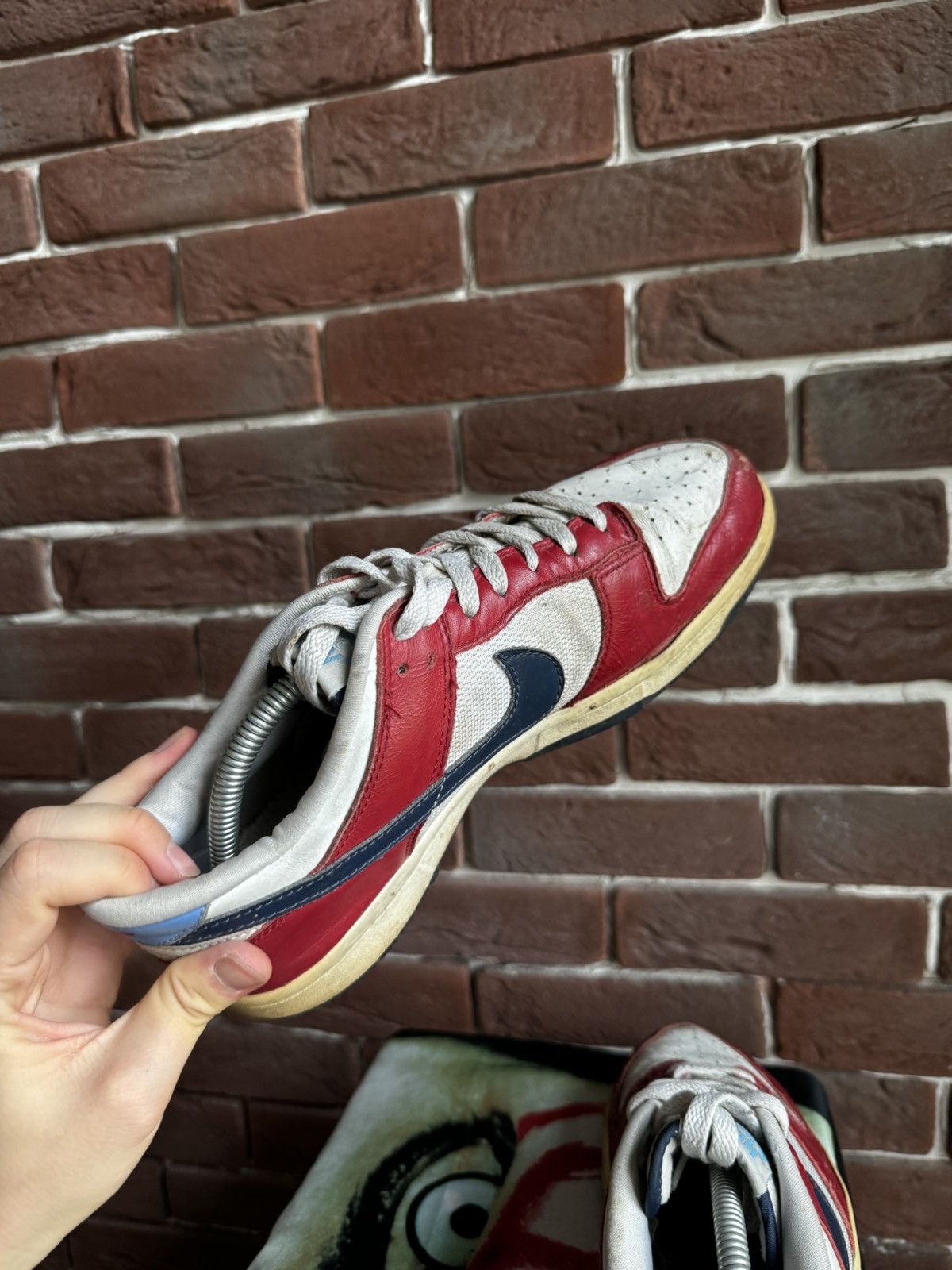 Nike Nike Dunk Low 2004 Vintage Supreme Court Sneakers Hype Rare Size US 9 / EU 42 - 13 Thumbnail
