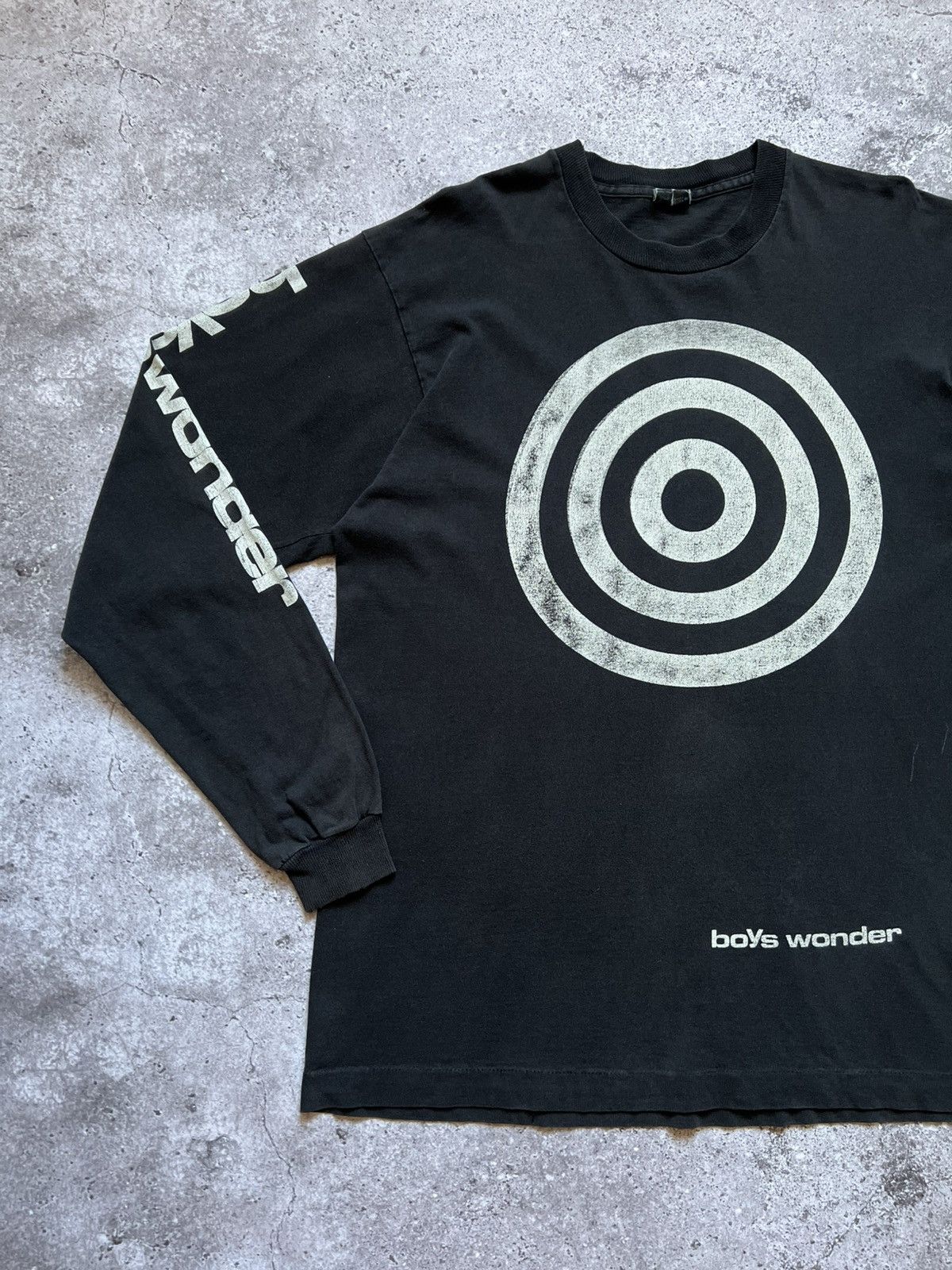 Band Tees × Vintage 80s Boys Wonder Long Sleeve Vintage Band Rare Size US XL / EU 56 / 4 - 2 Thumbnail