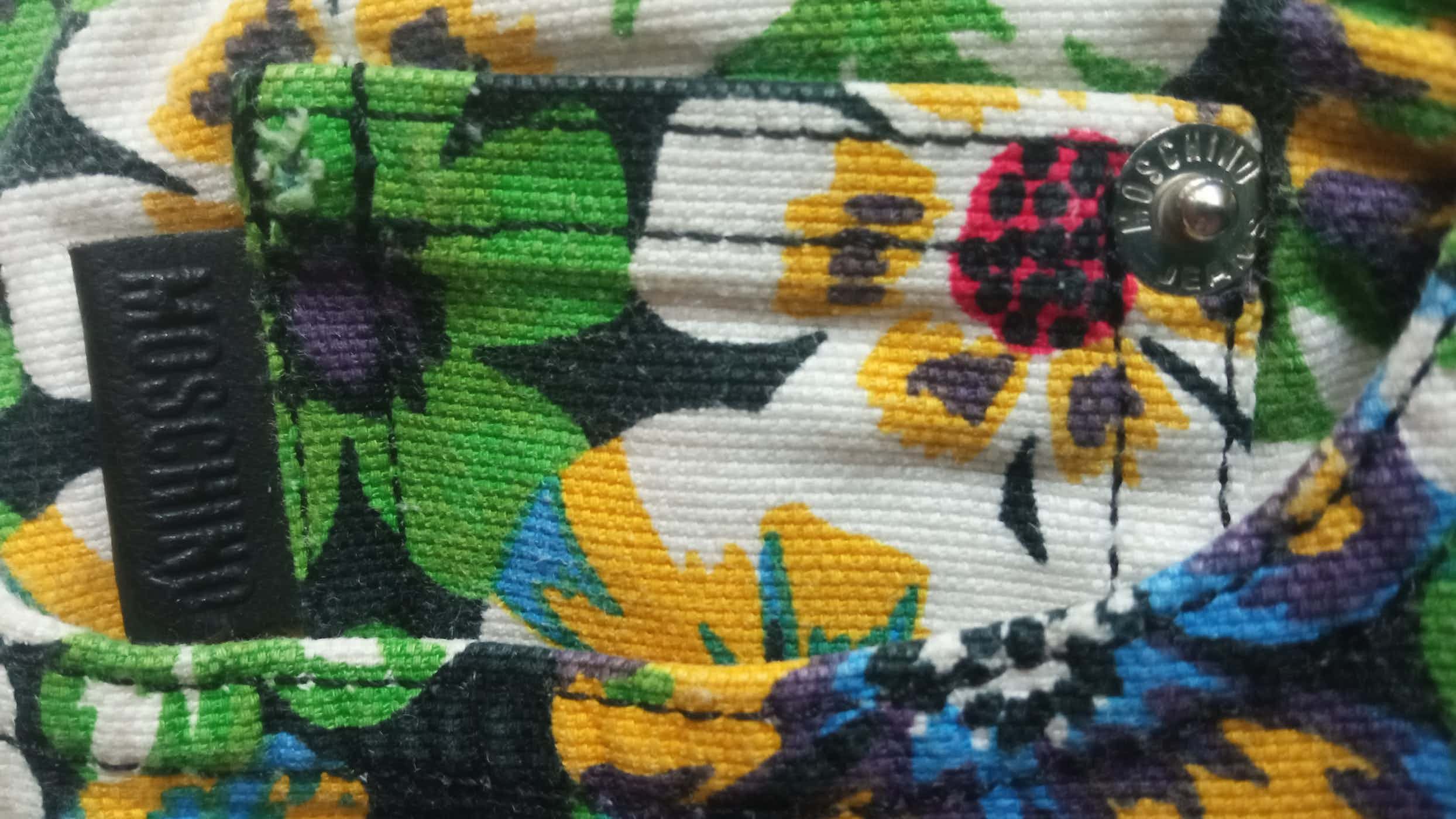 Love Moschino 🔥🔥Rare Vintage Moschino Donna Floral Pants Size 29" - 5 Thumbnail