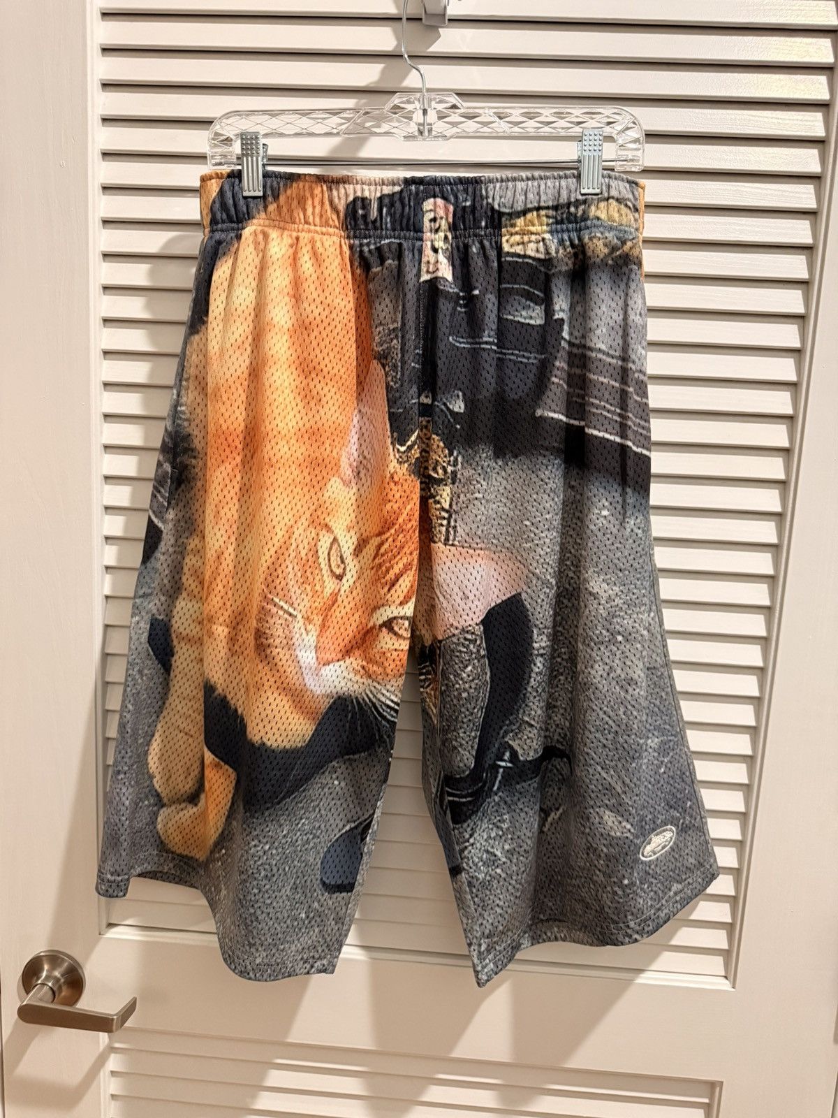 Corteiz Corteiz x 550BC Narco Pets Mesh Shorts Size US 29 - 5 Thumbnail