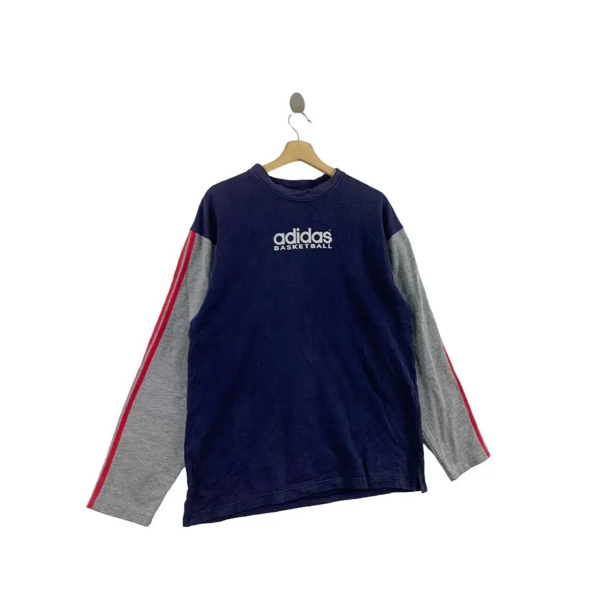 Adidas Vintage ADIDAS BASKETBALL SKY JAM Slam Dunk Sweatshirt Size US L / EU 52-54 / 3 - 7 Thumbnail