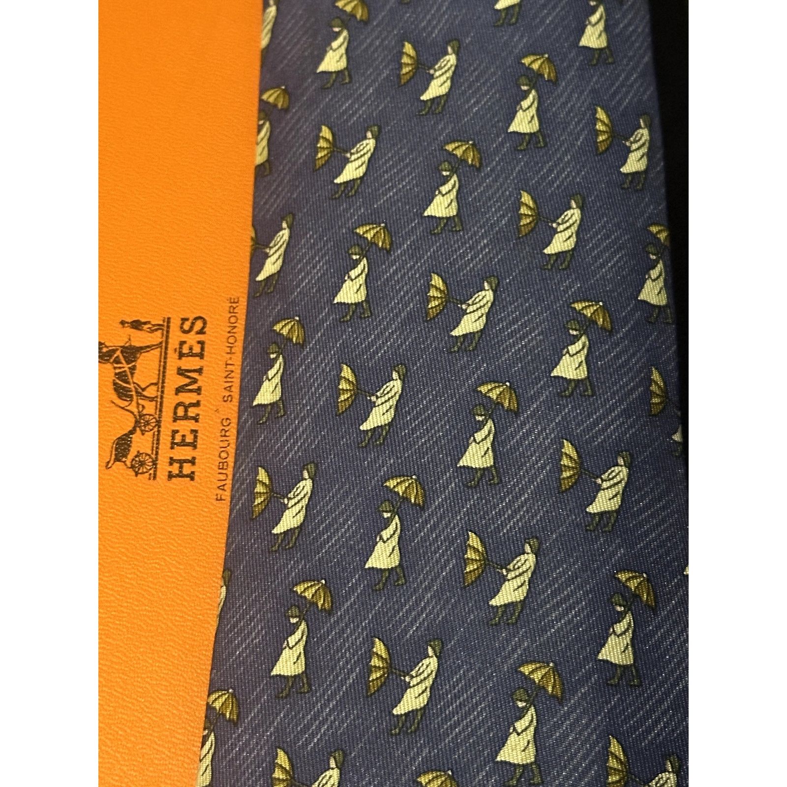 Hermes Hermes Tie - 100% Silk w Box Dry clean only Made in France Size ONE SIZE - 4 Thumbnail