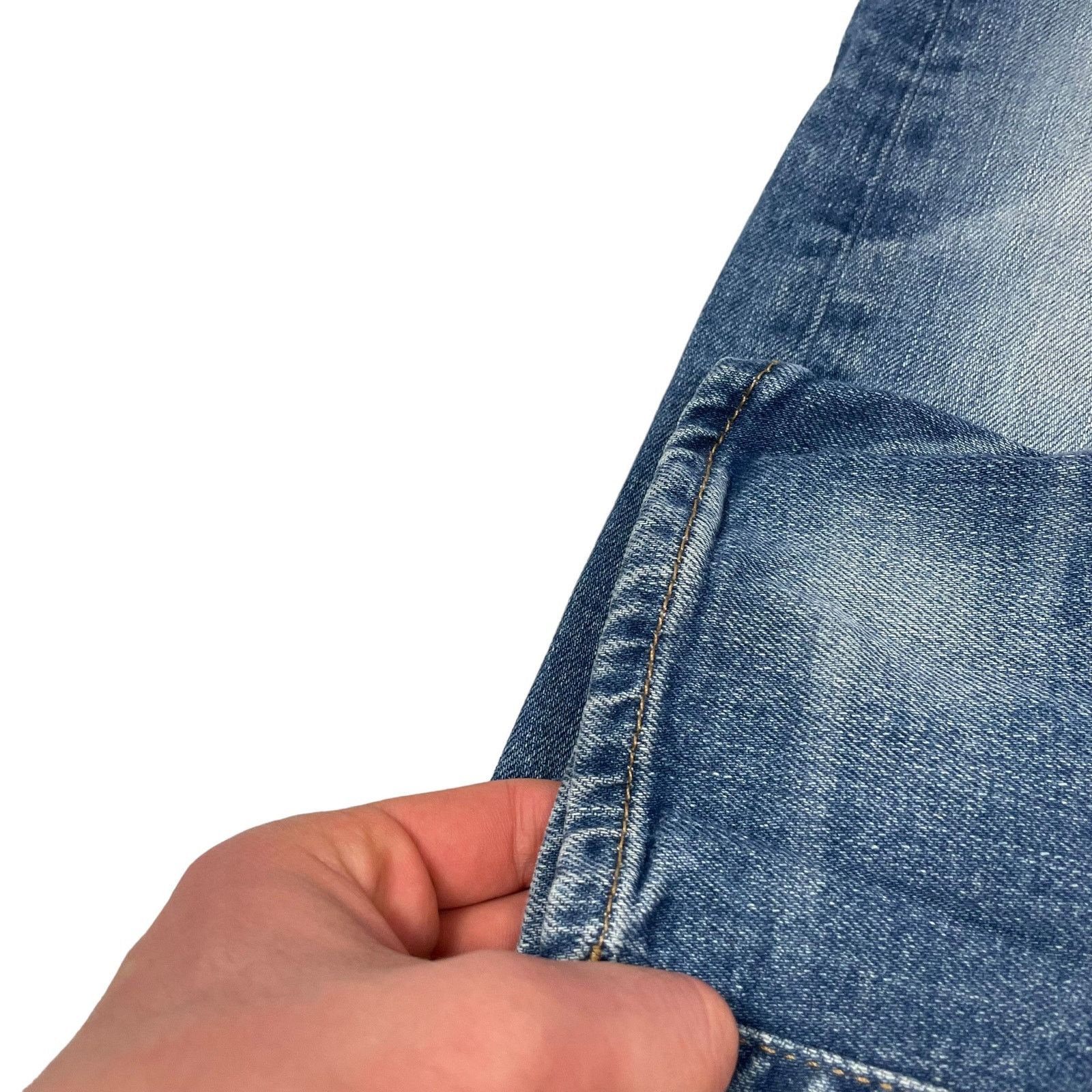 True Religion True Religion LIV Women Blue Low Rise Relaxed Skinny Jean 29 Size 29" - 7 Thumbnail