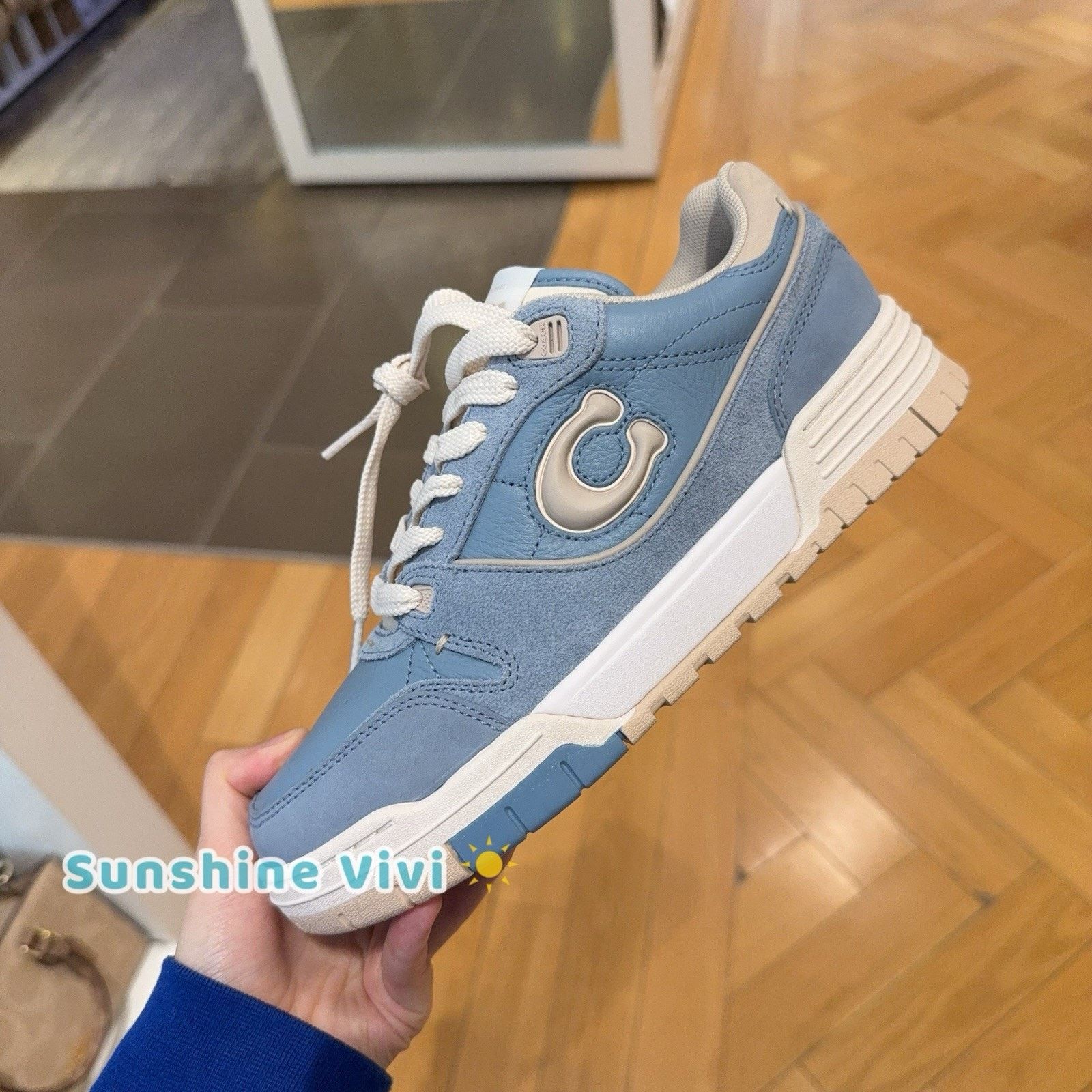 Coach NWT Coach Women's Soho Sneaker CAQ22 bluebell us 7 Size US 7 / EU 40 - 1 Thumbnail