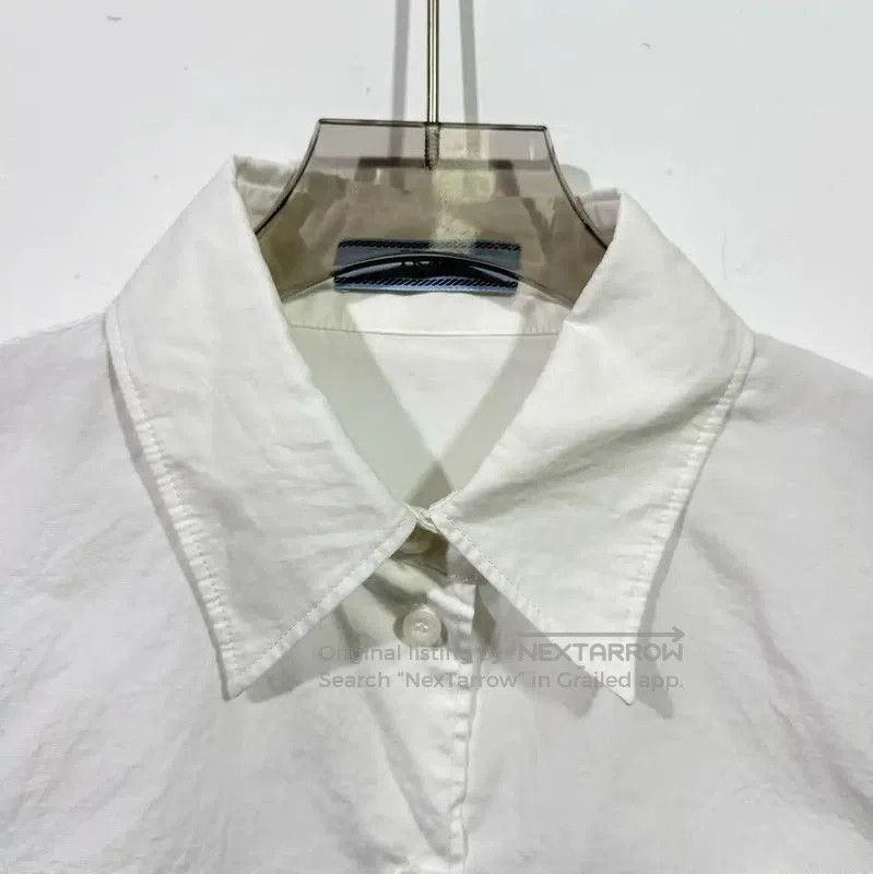 Other Prada White Silk Blend Long Sleeve Shirt. Size US M / EU 48-50 / 2 - 4 Thumbnail