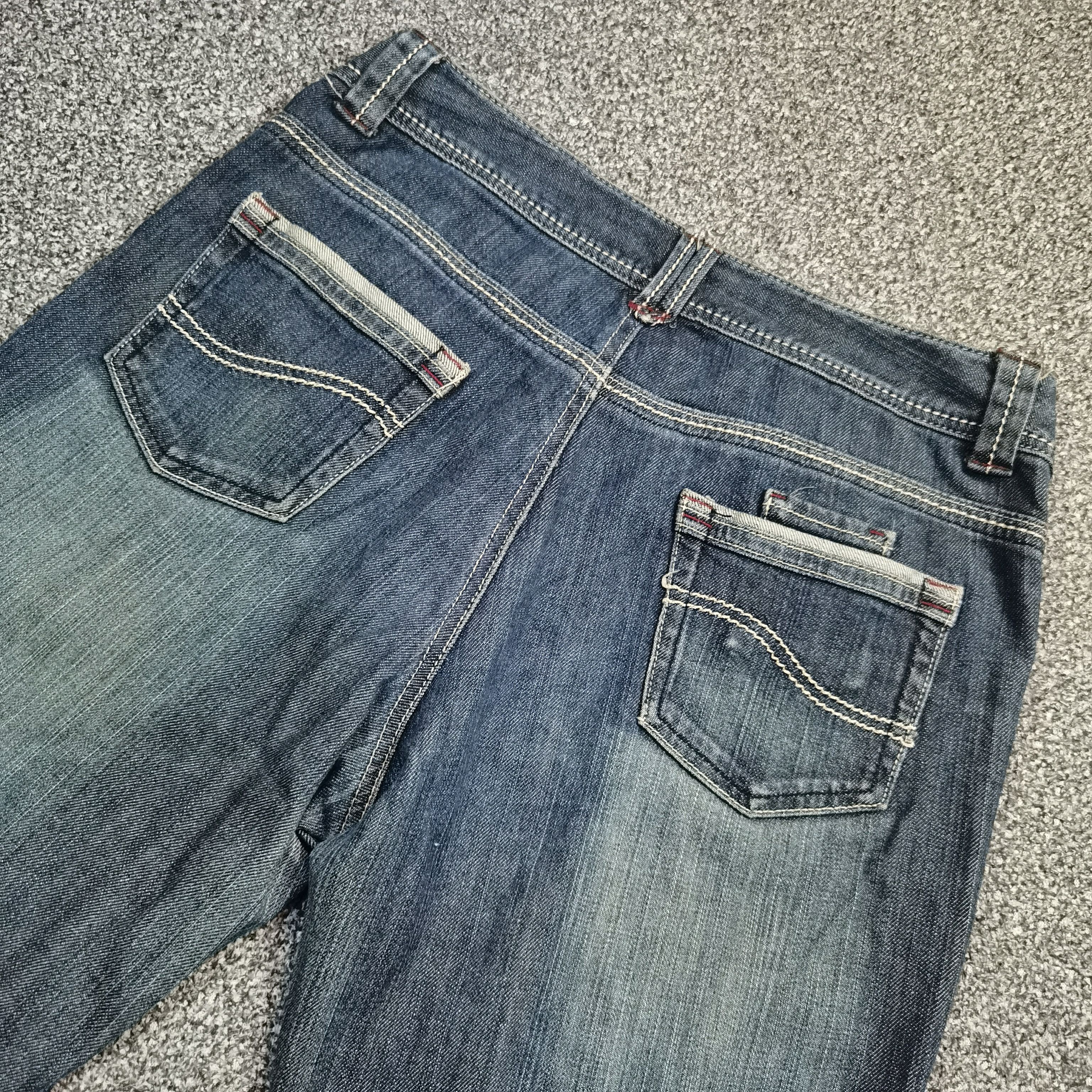 Japanese Brand 🇯🇵🔥🔥90s Japanese Crazy Baggy Pants Tornado Mart Size US 32 / EU 48 - 8 Thumbnail