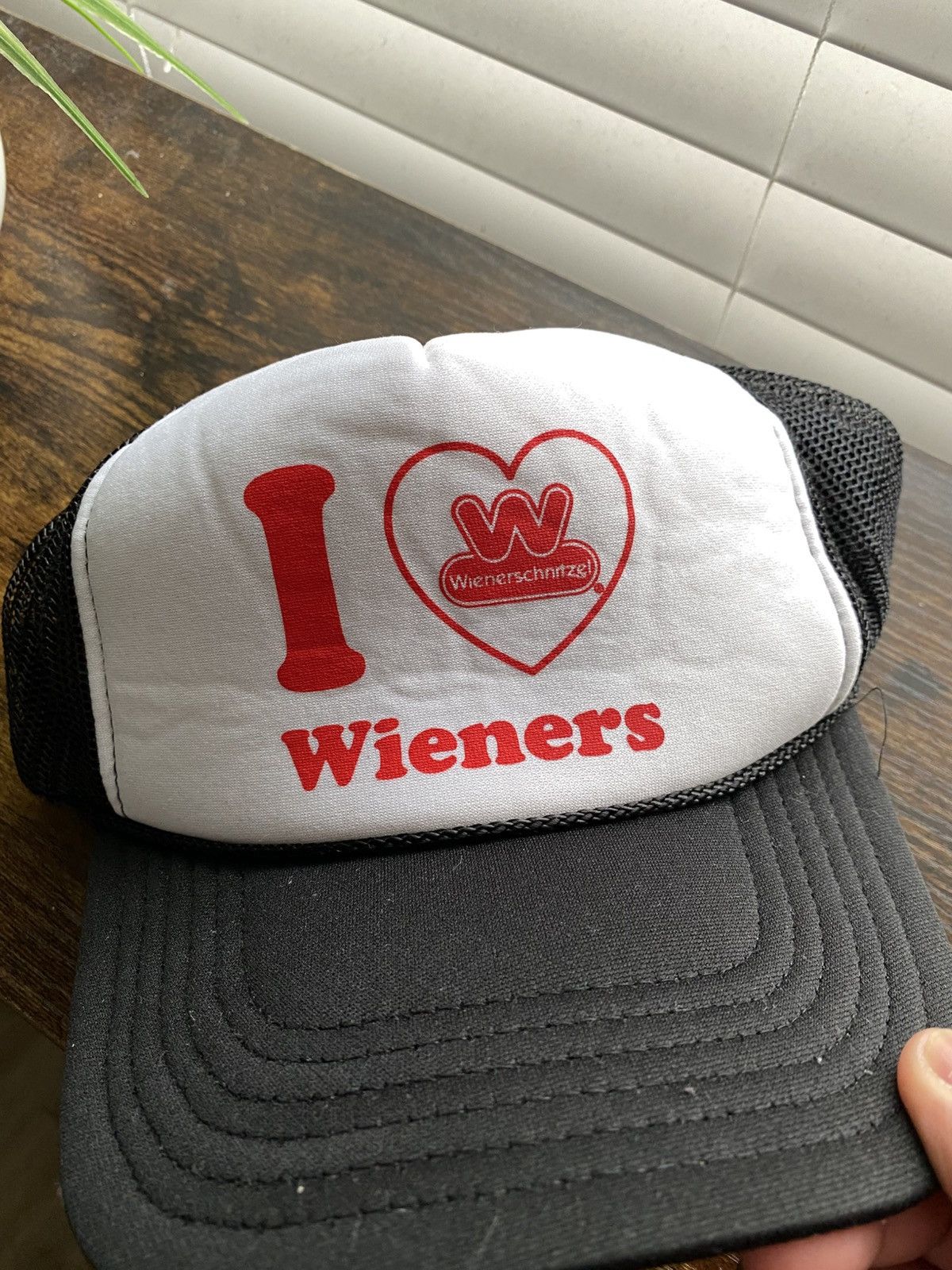 Other Funny Y2K I Love Wieners Trucker Hat Size ONE SIZE - 3 Thumbnail