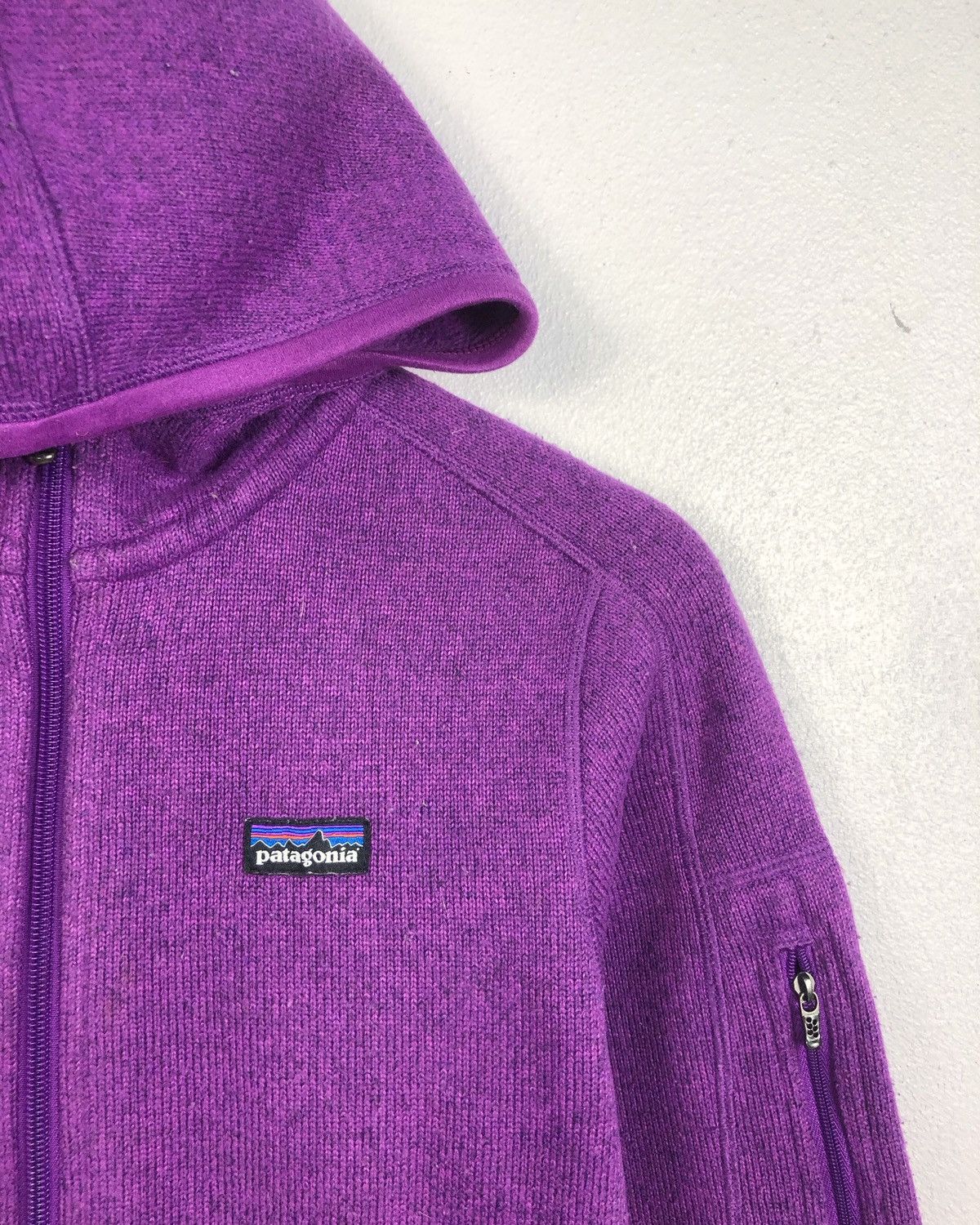 Patagonia Rare Patagonia Women Zipper Hoodie Size XS / US 0-2 / IT 36-38 - 3 Thumbnail