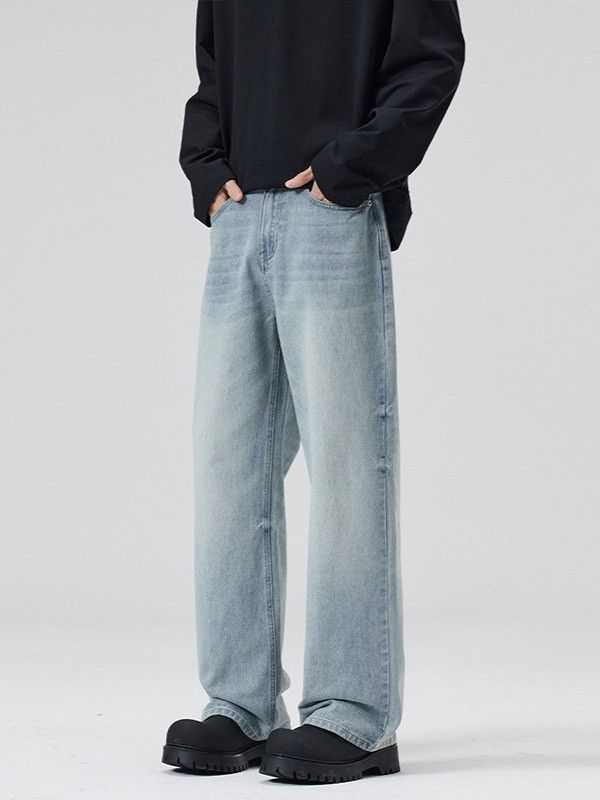 Japanese Brand American-Style Clean-Fit High-Street Jeans Size US 32 / EU 48 - 2 Thumbnail