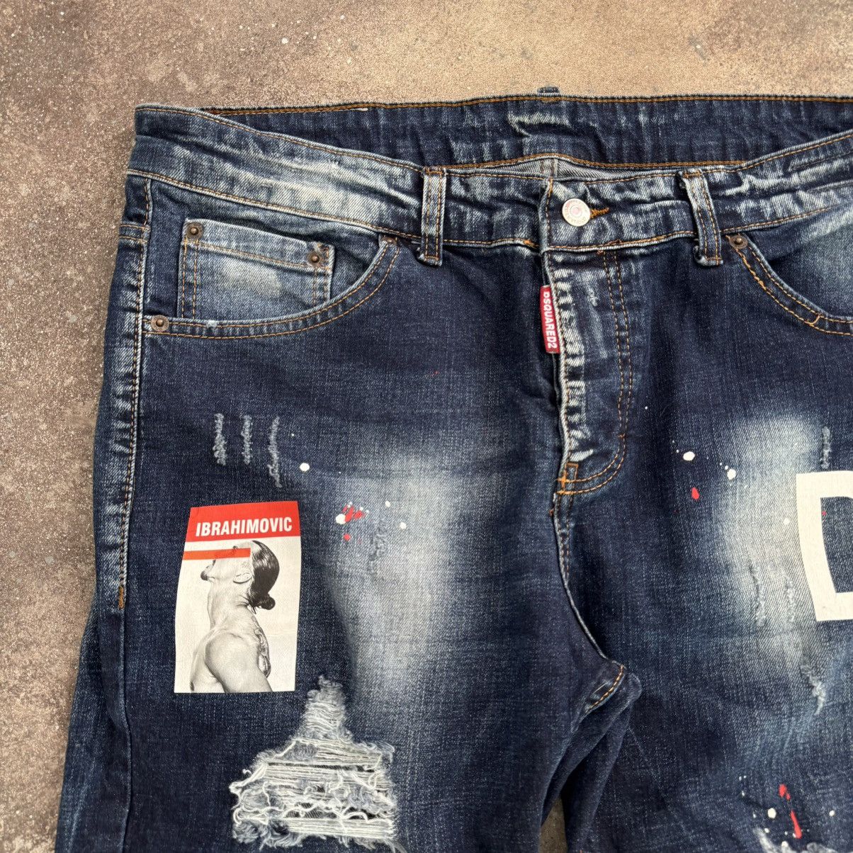 Dsquared2 DSQUARED2 x ZLATAN IBRAHIMOVIC JEANS Size US 34 / EU 50 - 7 Thumbnail