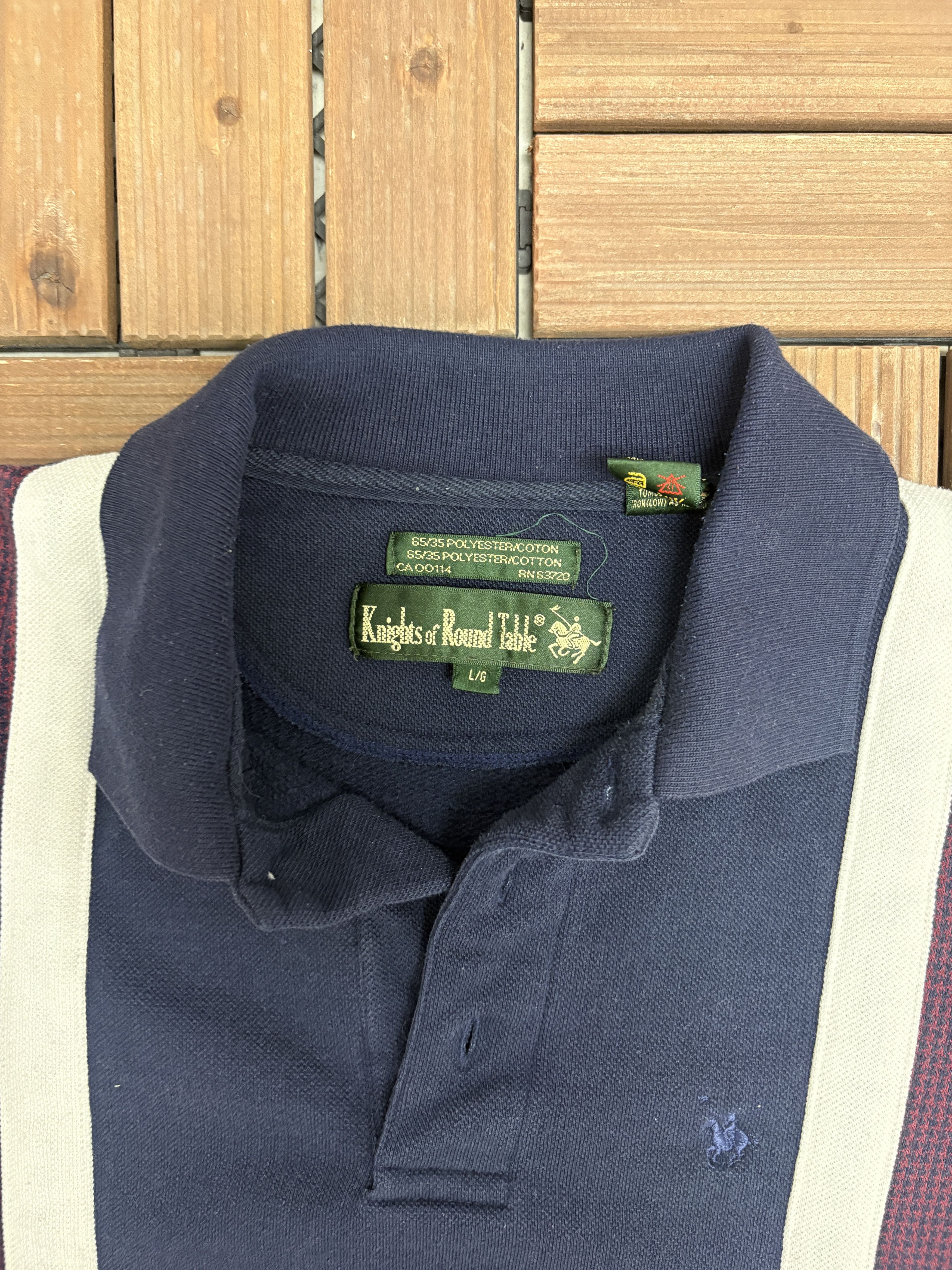 Vintage Knights of the Round Table Vintage Blue Sweater Size US L / EU 52-54 / 3 - 6 Thumbnail