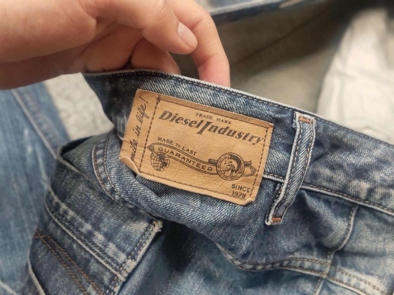 Diesel Diesel fayza relaxed low waist Distressed Denim Blue Jeans Size US 32 / EU 48 - 14 Thumbnail