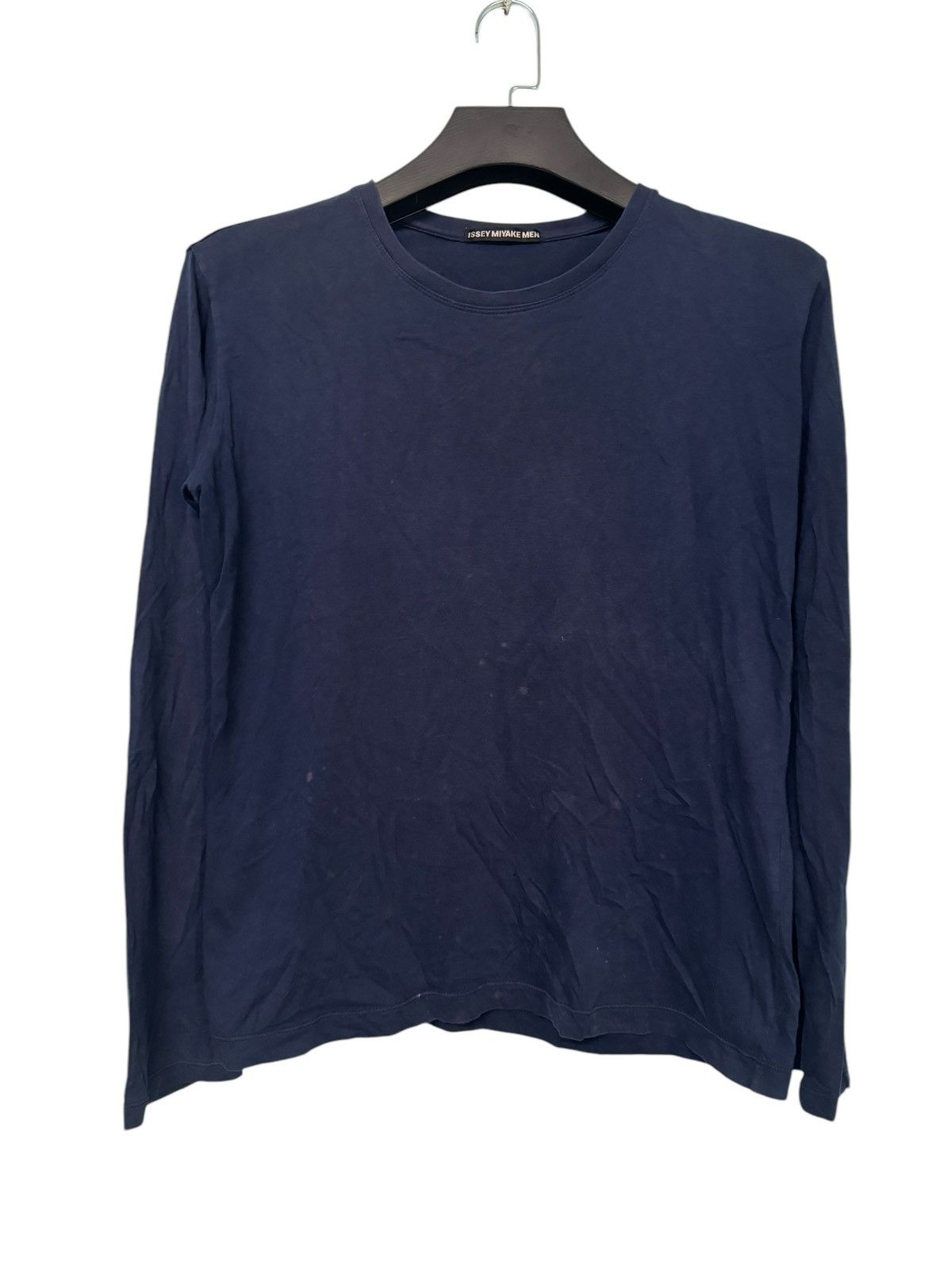Issey Miyake 💥 VINTAGE ISSEY MIYAKE MEN SUNFADED LONG SLEEVE PLAIN SHIRT Size US M / EU 48-50 / 2 - 1 Thumbnail
