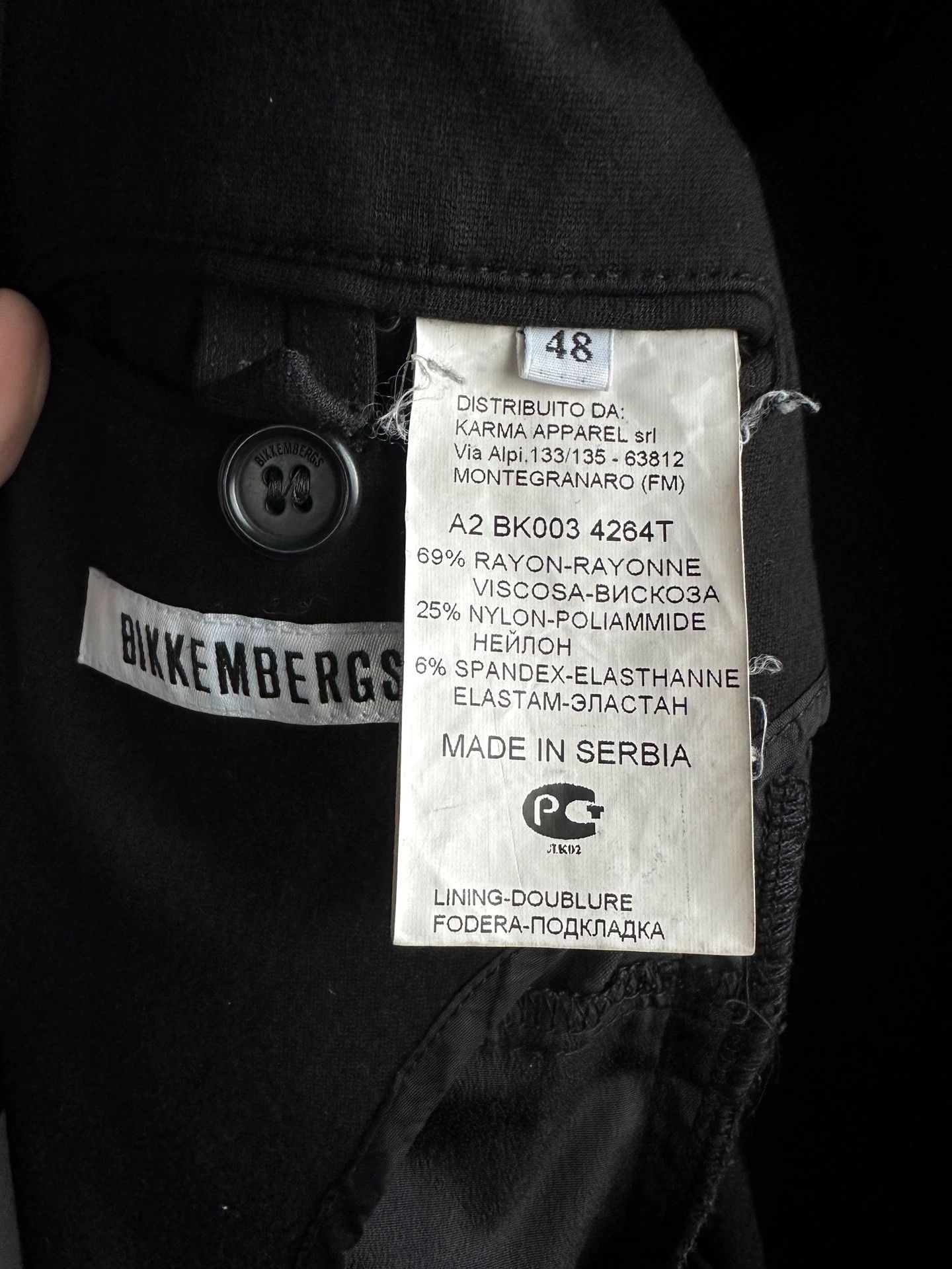 Dirk Bikkembergs Dirk Bikkembergs Hooded Drawstring Blazer Size US M / EU 48-50 / 2 - 6 Thumbnail
