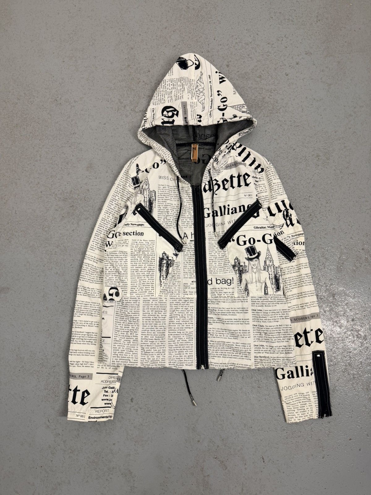 John Galliano John Galliano Cashmere Napoleon Jacket Archive | Grailed