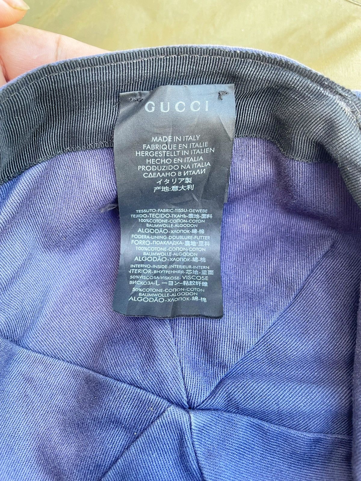 Gucci Vintage Used Gucci Cap Short Brim . Size ONE SIZE - 6 Thumbnail