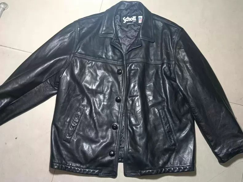 Schott Schott Super thick cowhide jacket Size US XL / EU 56 / 4 - 1 Thumbnail