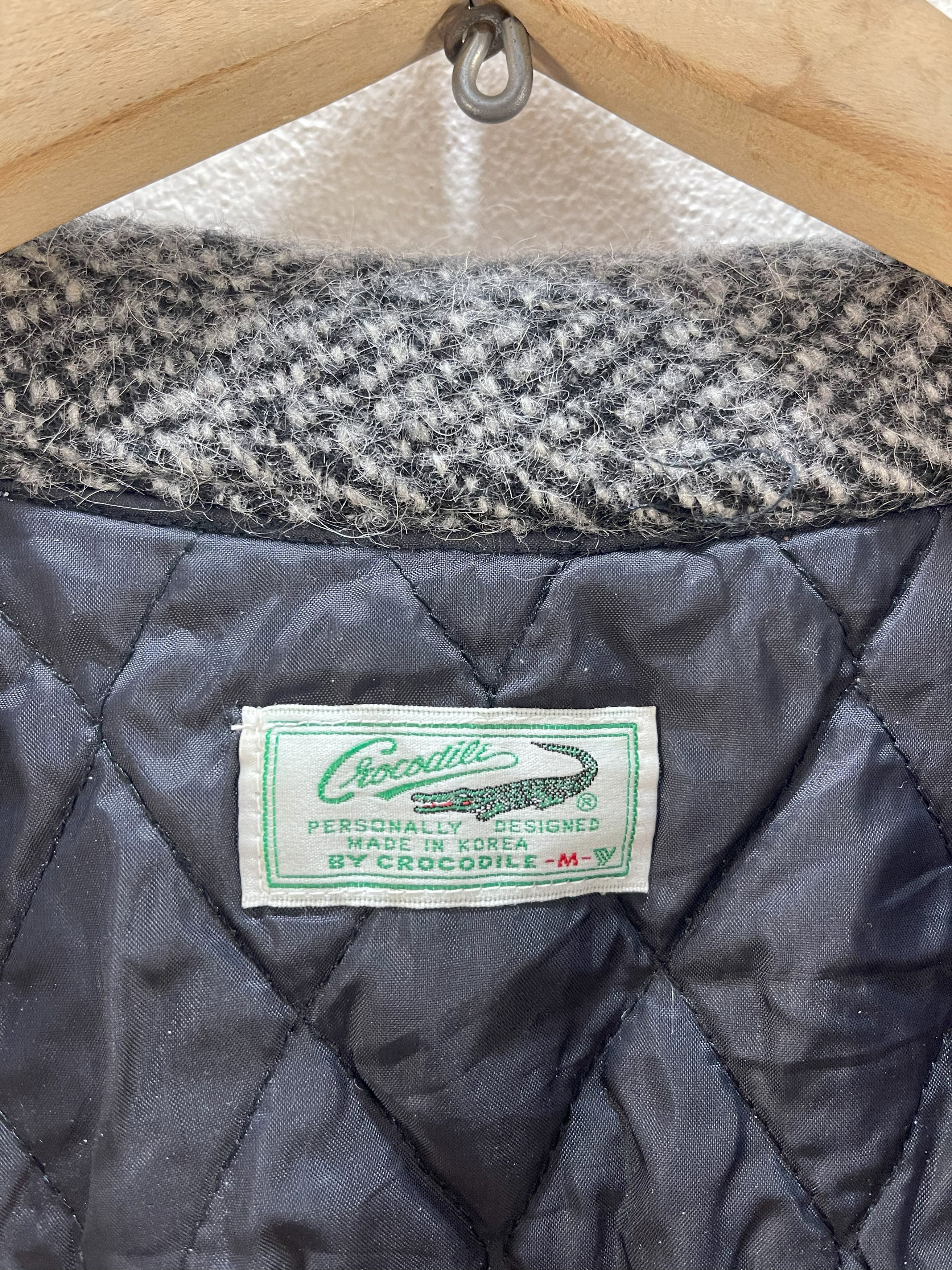 Japanese Brand × Vintage Vintage Crocodile Wool Jacket Size US M / EU 48-50 / 2 - 10 Thumbnail