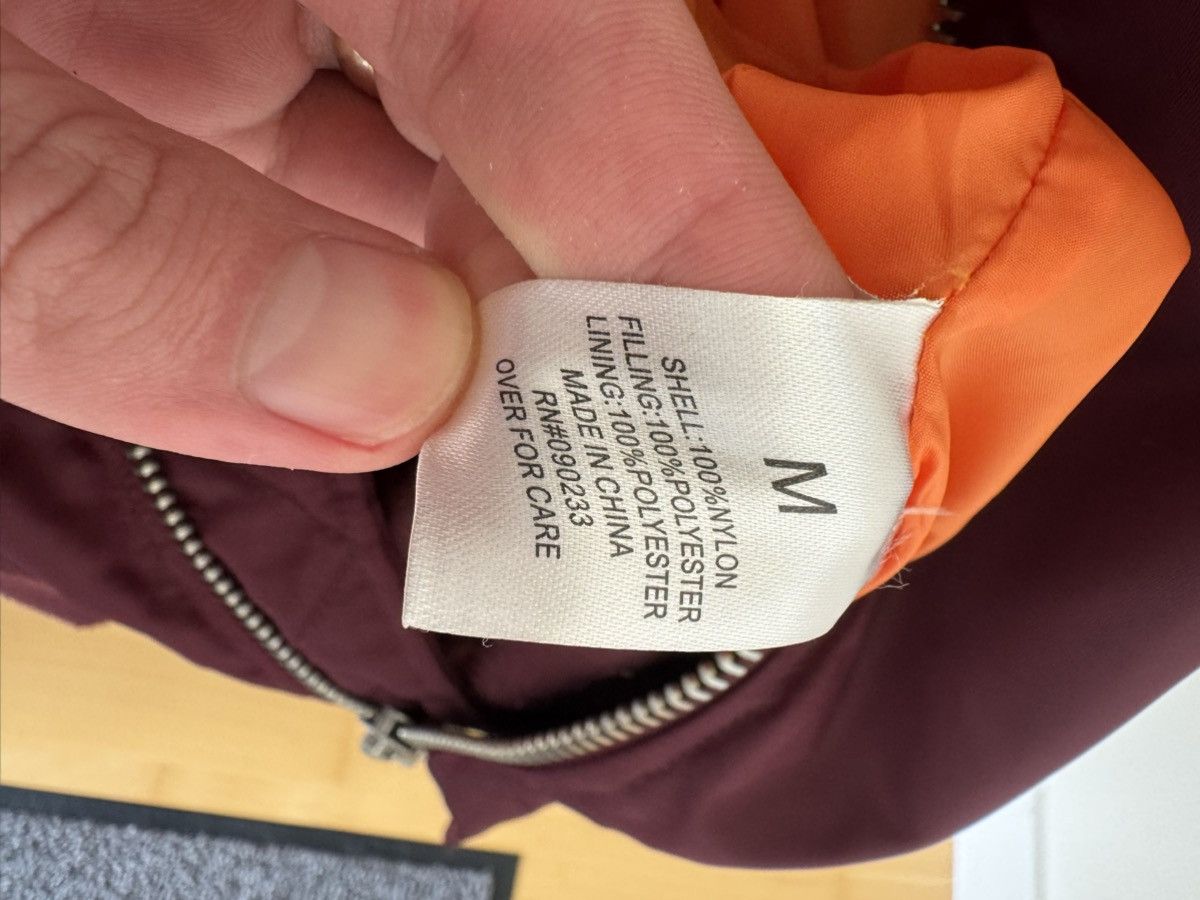 Fear of God FOG Fear of God Bomber Jacket Collection Two Burgundy SZ M Size US M / EU 48-50 / 2 - 6 Thumbnail
