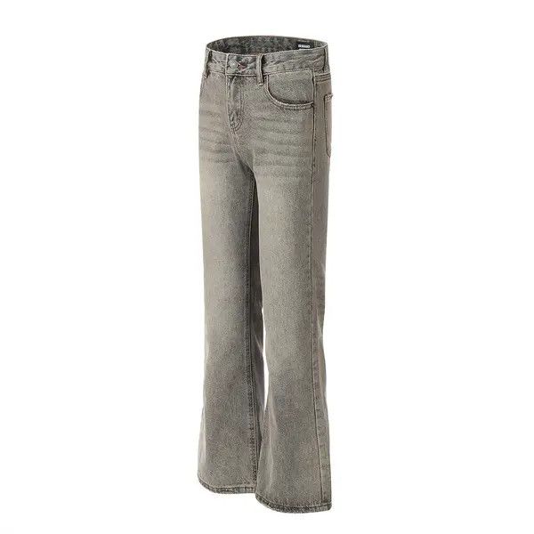Japanese Brand VIBE Men's hippie trend distressed washed flared jeans Size US 32 / EU 48 - 2 Thumbnail