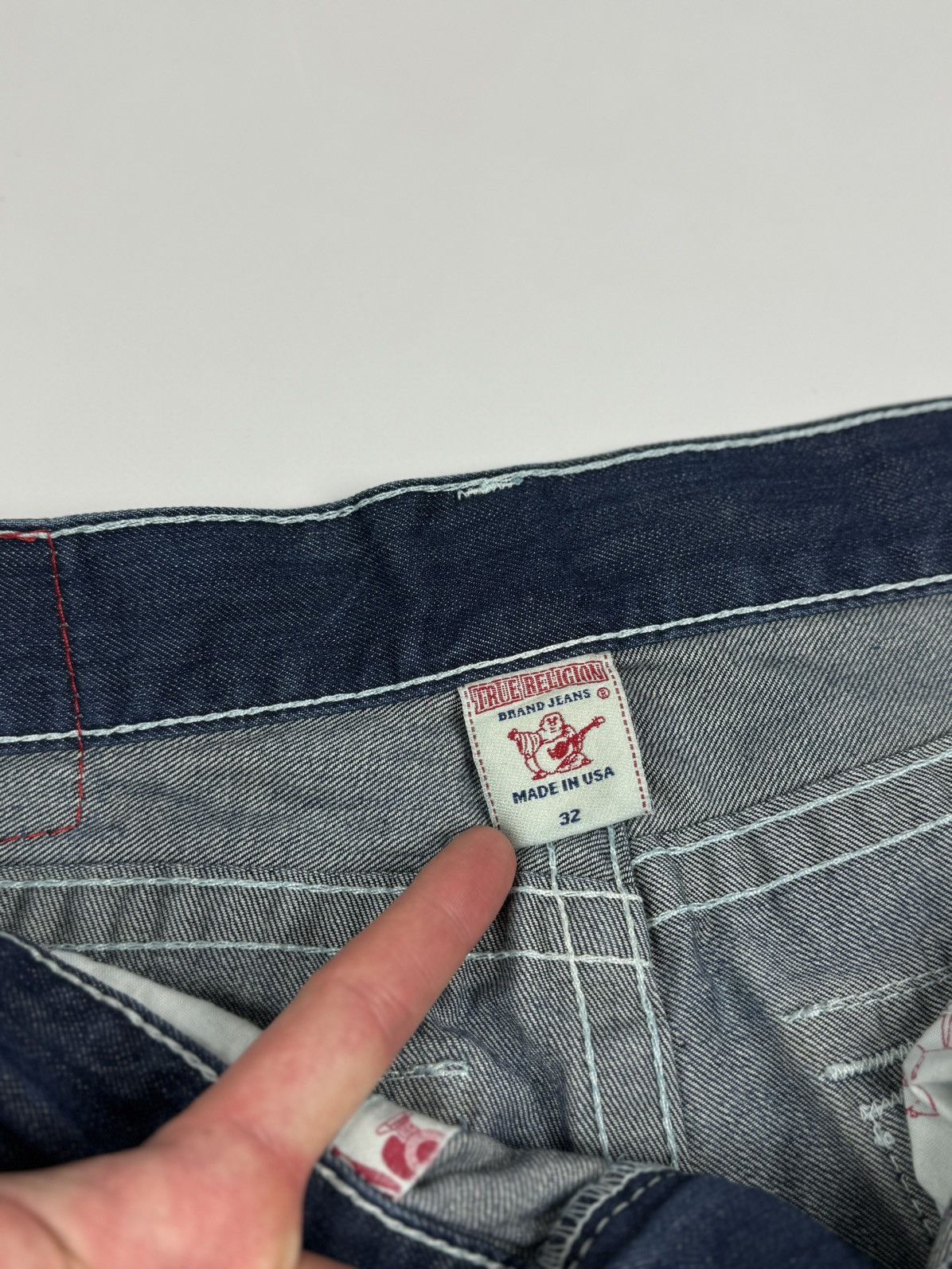 True Religion True Religion Blue Jeans Made in USA SIZE 32 Size US 32 / EU 48 - 10 Thumbnail