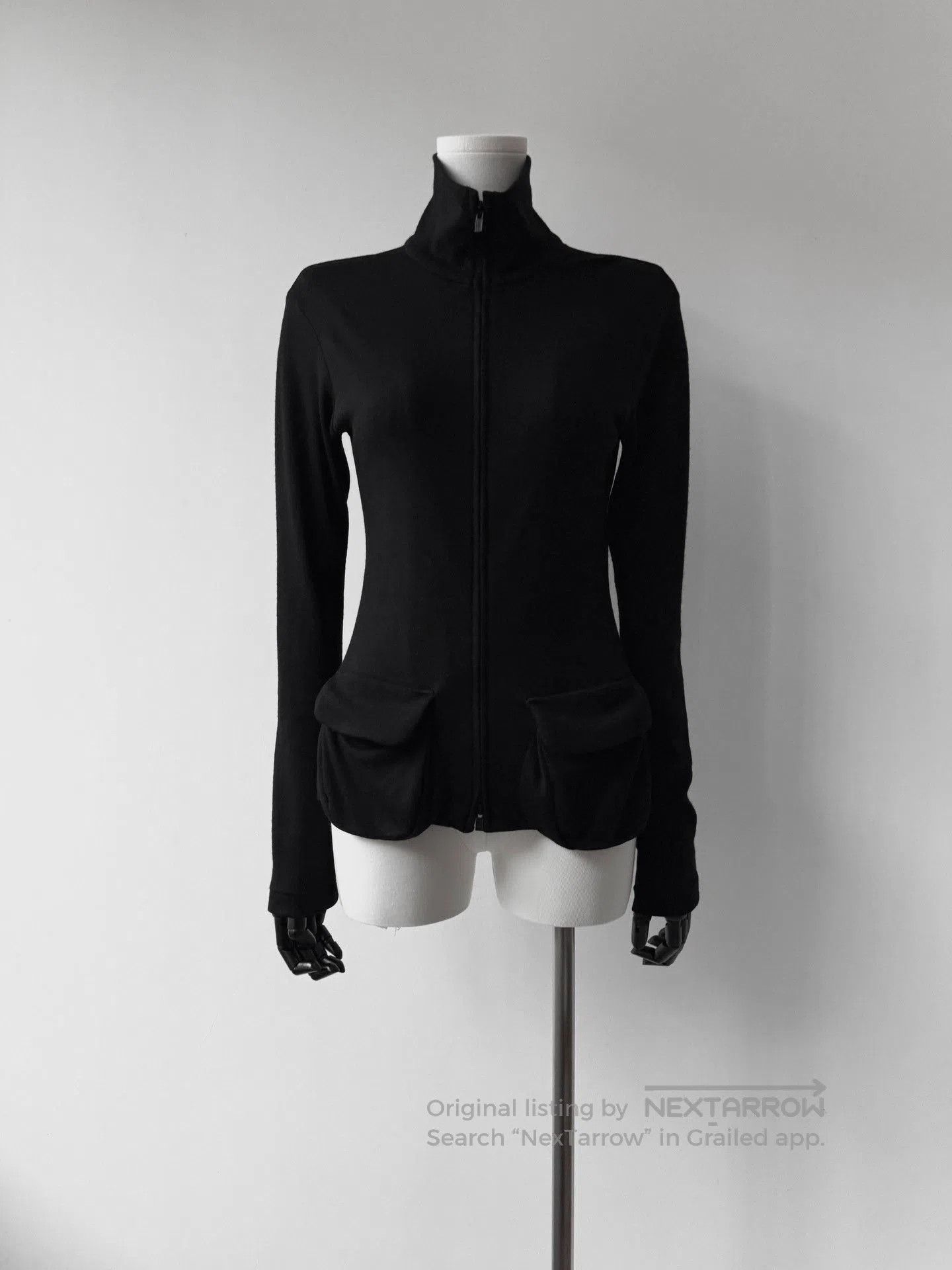 Yohji Yamamoto Yohji Yamamoto 23AW Zip Wool Jacket. Size M / US 6-8 / IT 42-44 - 1 Thumbnail