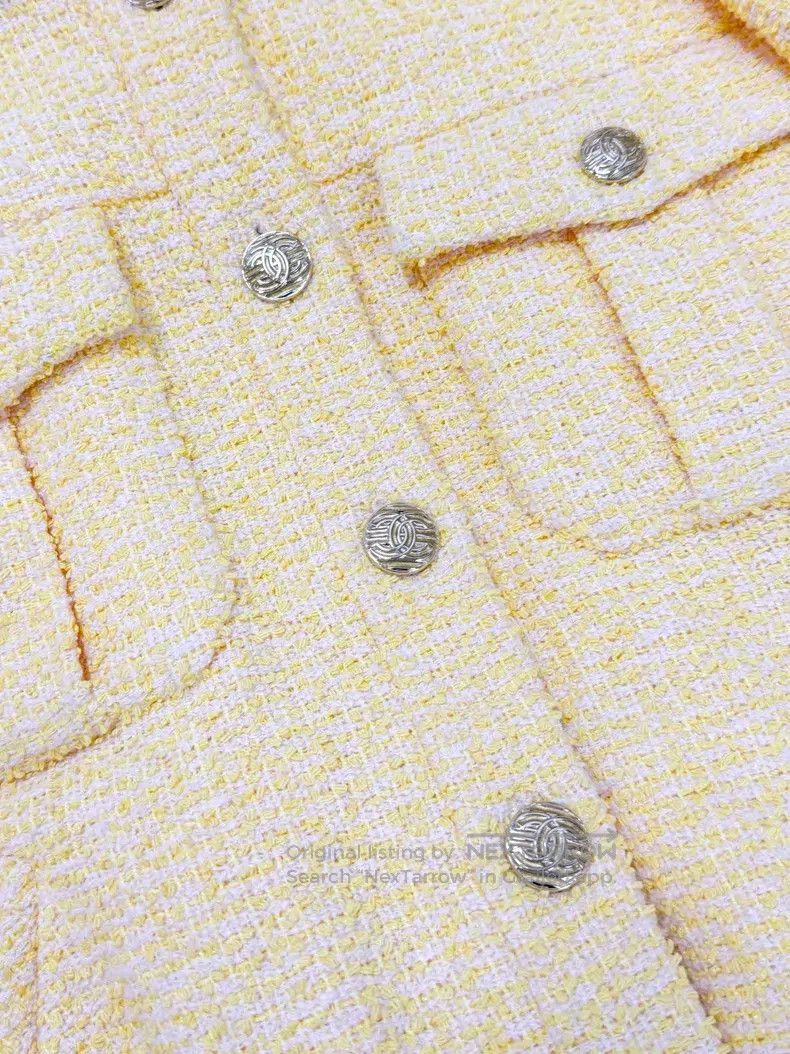 Chanel Chanel Puff sleeve tweed lapel long-sleeved jacket Size XS / US 0-2 / IT 36-38 - 4 Thumbnail