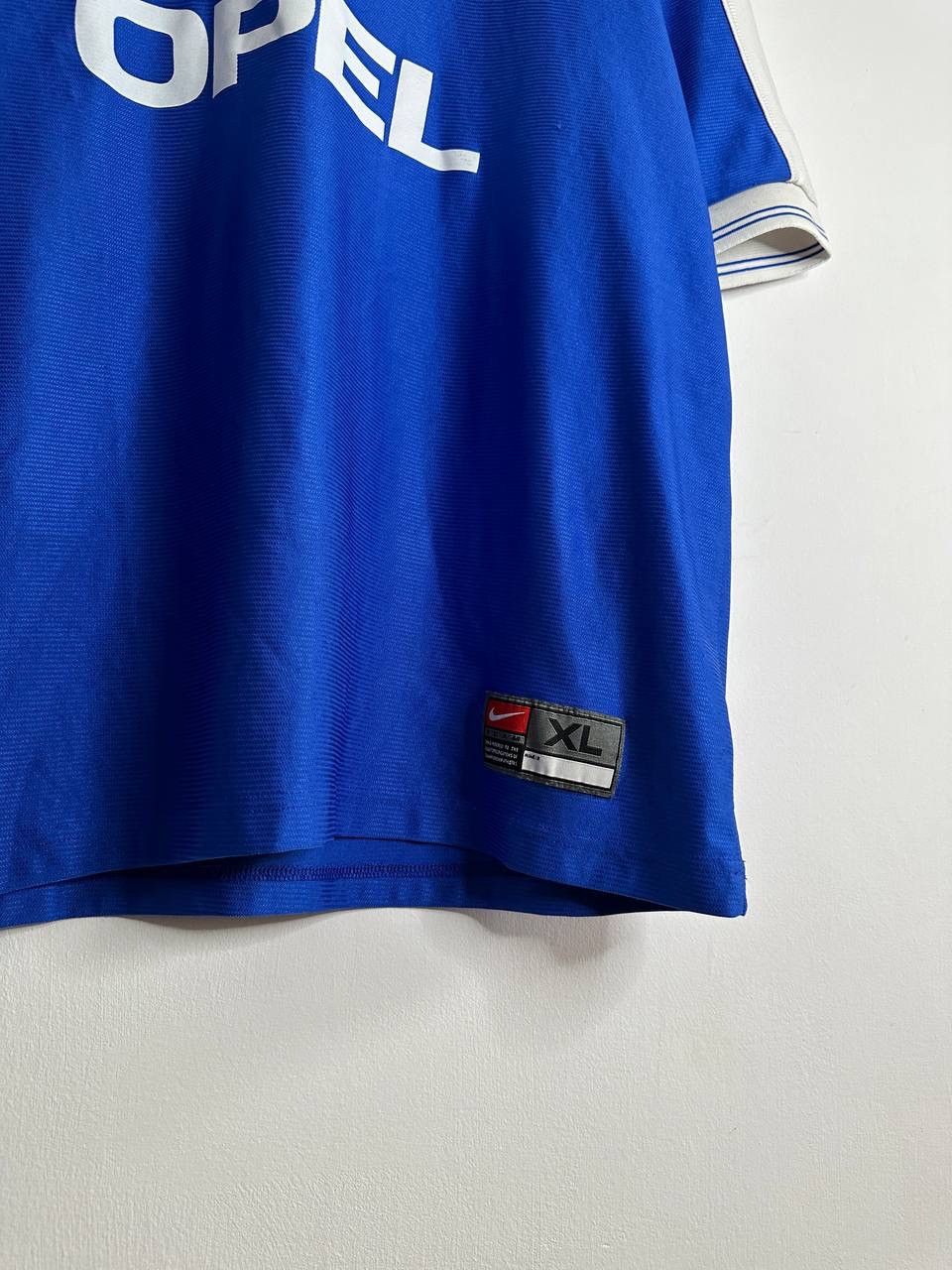 Nike × Vintage Nike Vintage Soccer Jersey 13 Number Opel Size US XL / EU 56 / 4 - 3 Thumbnail
