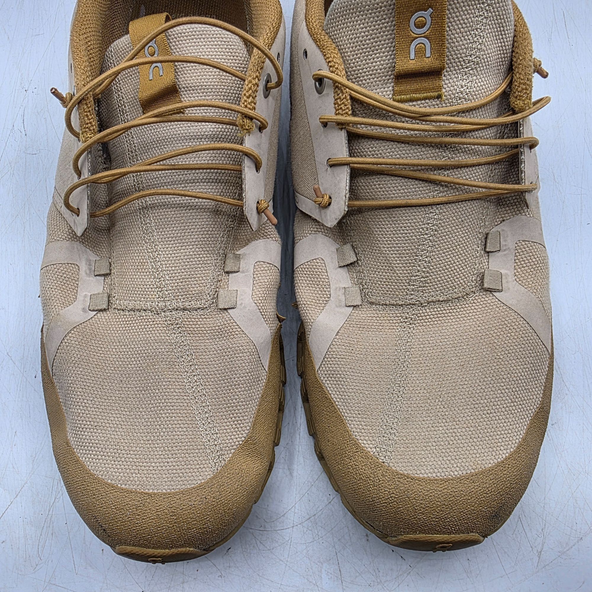 On On Cloud Running Dip Mens 12.5 Beige Tan Athletic Shoes Walk Size US 12.5 / EU 45-46 - 10 Thumbnail