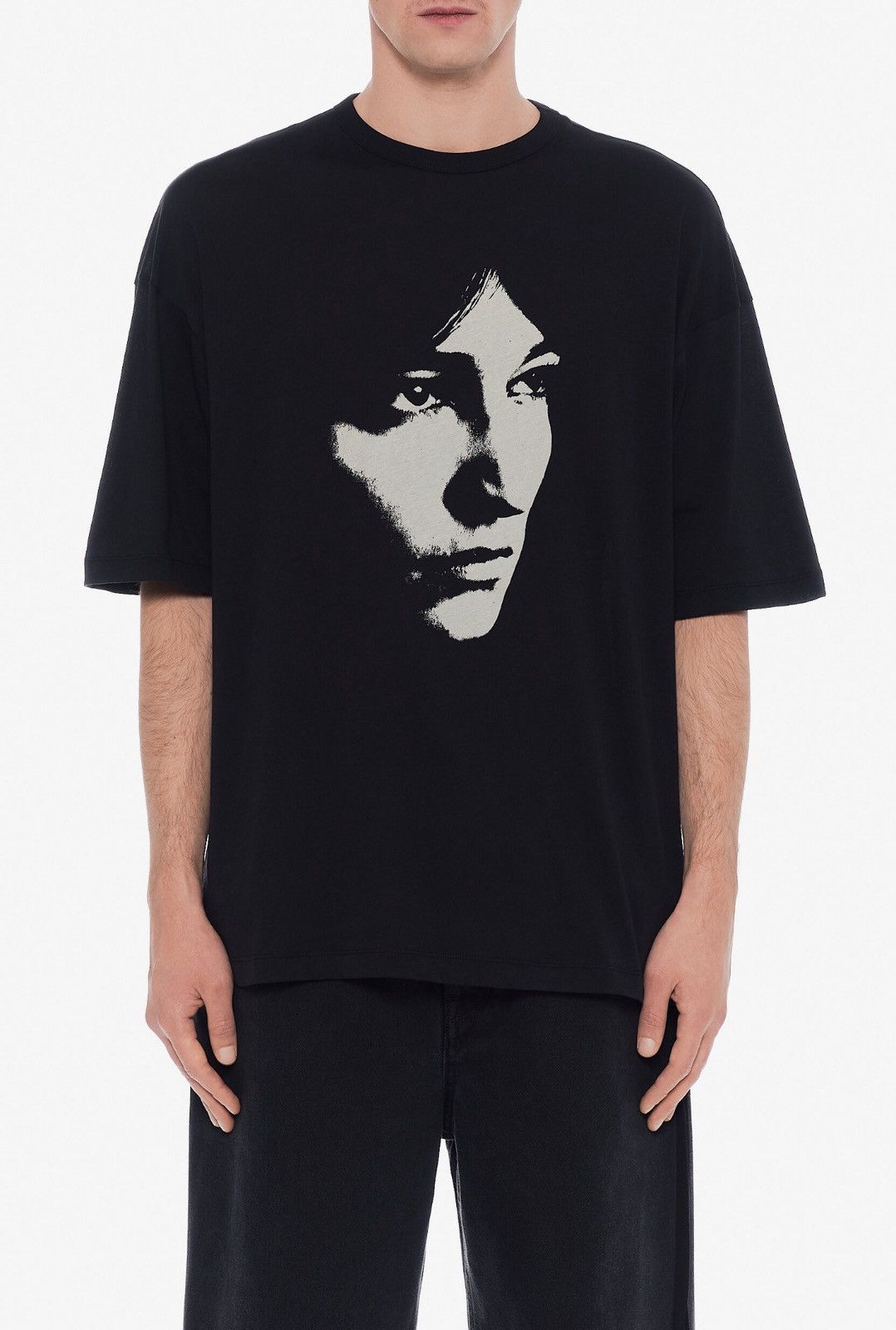 Last Ann Demeulemeester Dieter October's Portrait T-Shirt