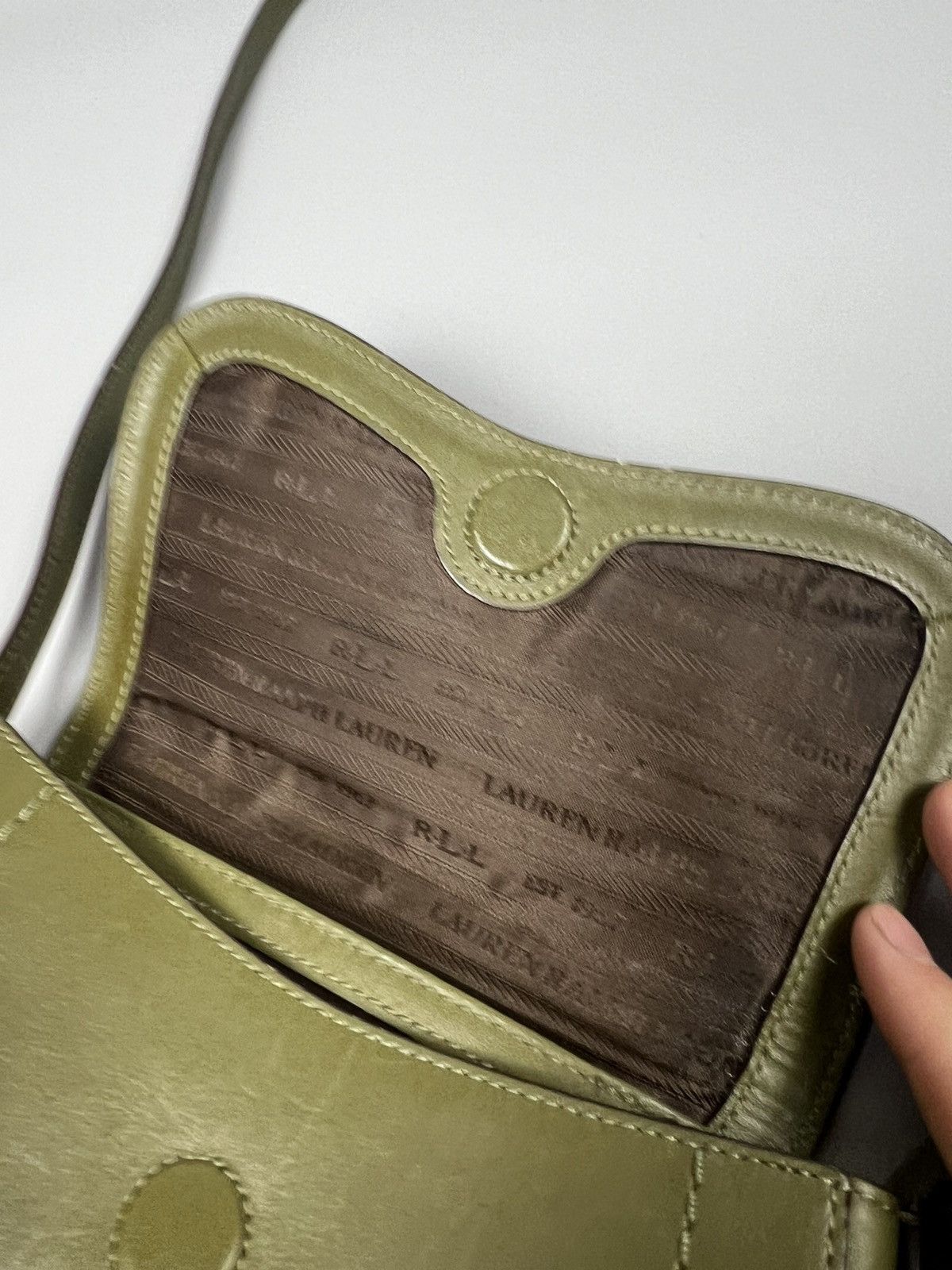 Polo Ralph Lauren RLL Ralph Lauren leather mini crossbody bag Size ONE SIZE - 3 Thumbnail