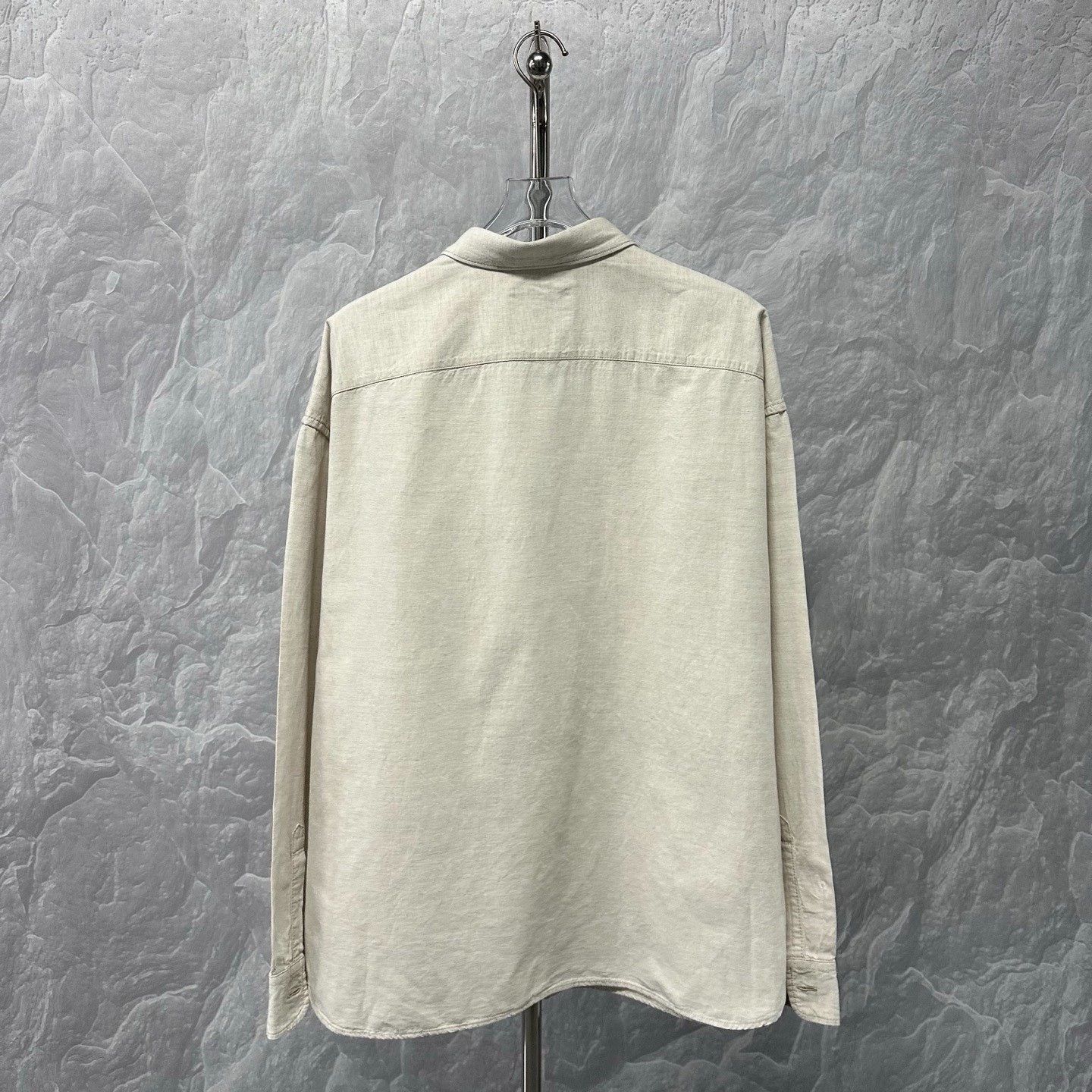 Prada Prada SS24 Chambray Triangle Logo Jacket Size US XXL / EU 58 / 5 - 4 Thumbnail