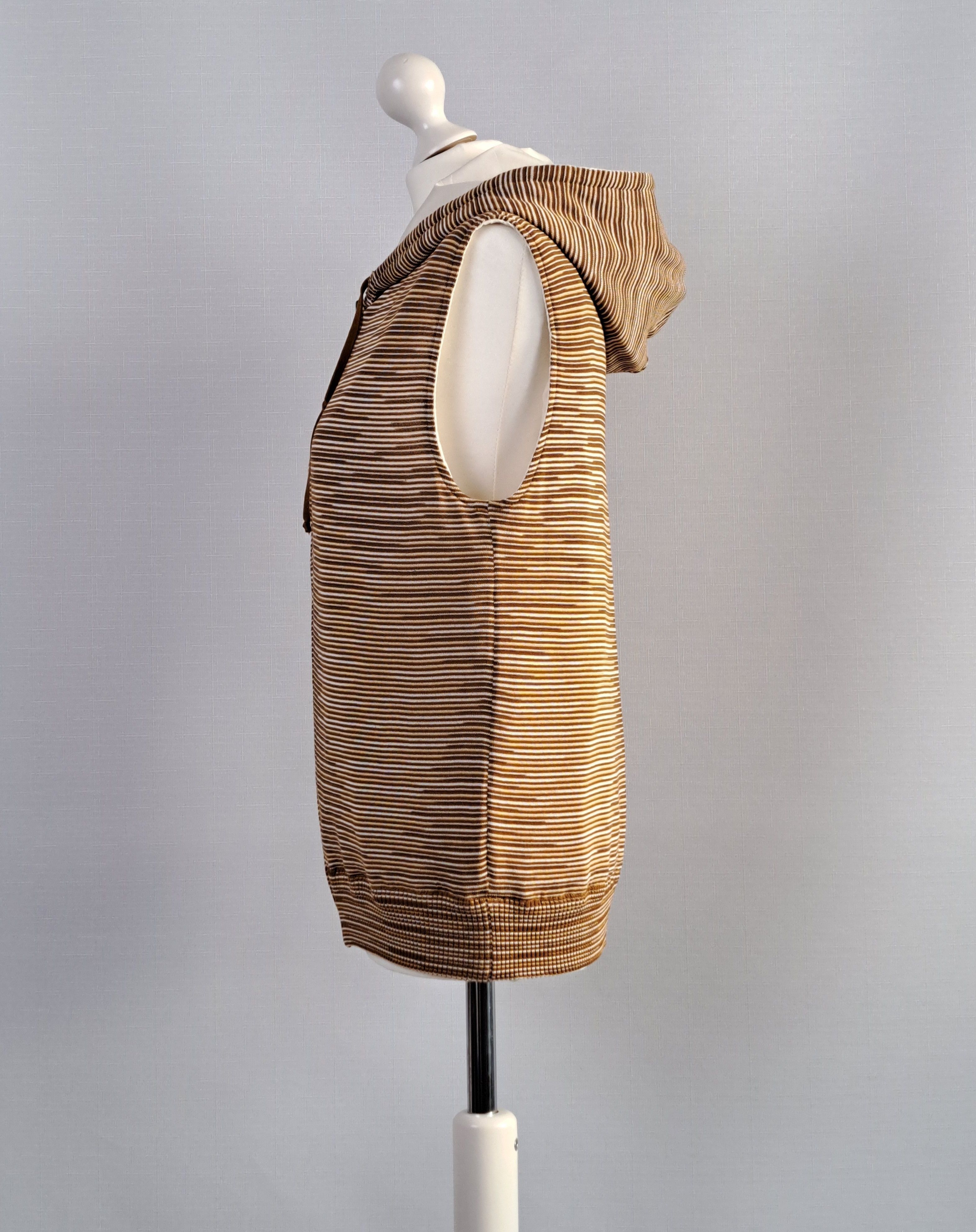 Missoni Missoni Sport mens reversible hooded vest. Size 46IT Size US S / EU 44-46 / 1 - 4 Thumbnail