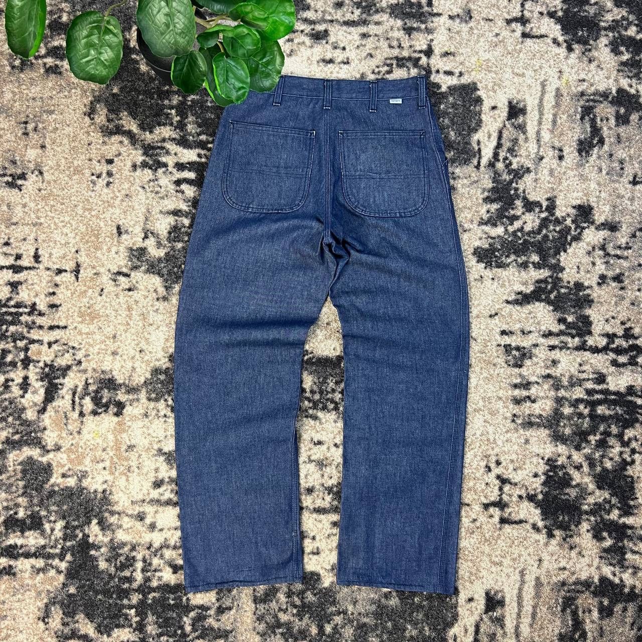 Carhartt Carhartt Vintage Y2K Tab Logo Baggy Fit Denim Jeans Size US 31 - 1 Thumbnail