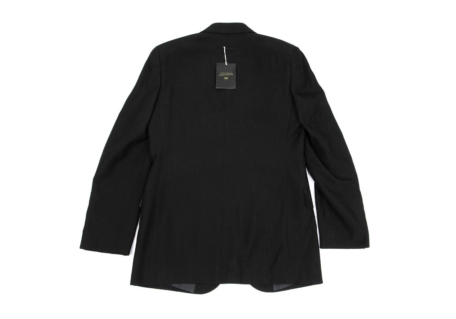 Jean Paul Gaultier Rayon Blend Lamé Stripe Setup in Black Size 48 Size US 32 / EU 48 - 7 Thumbnail