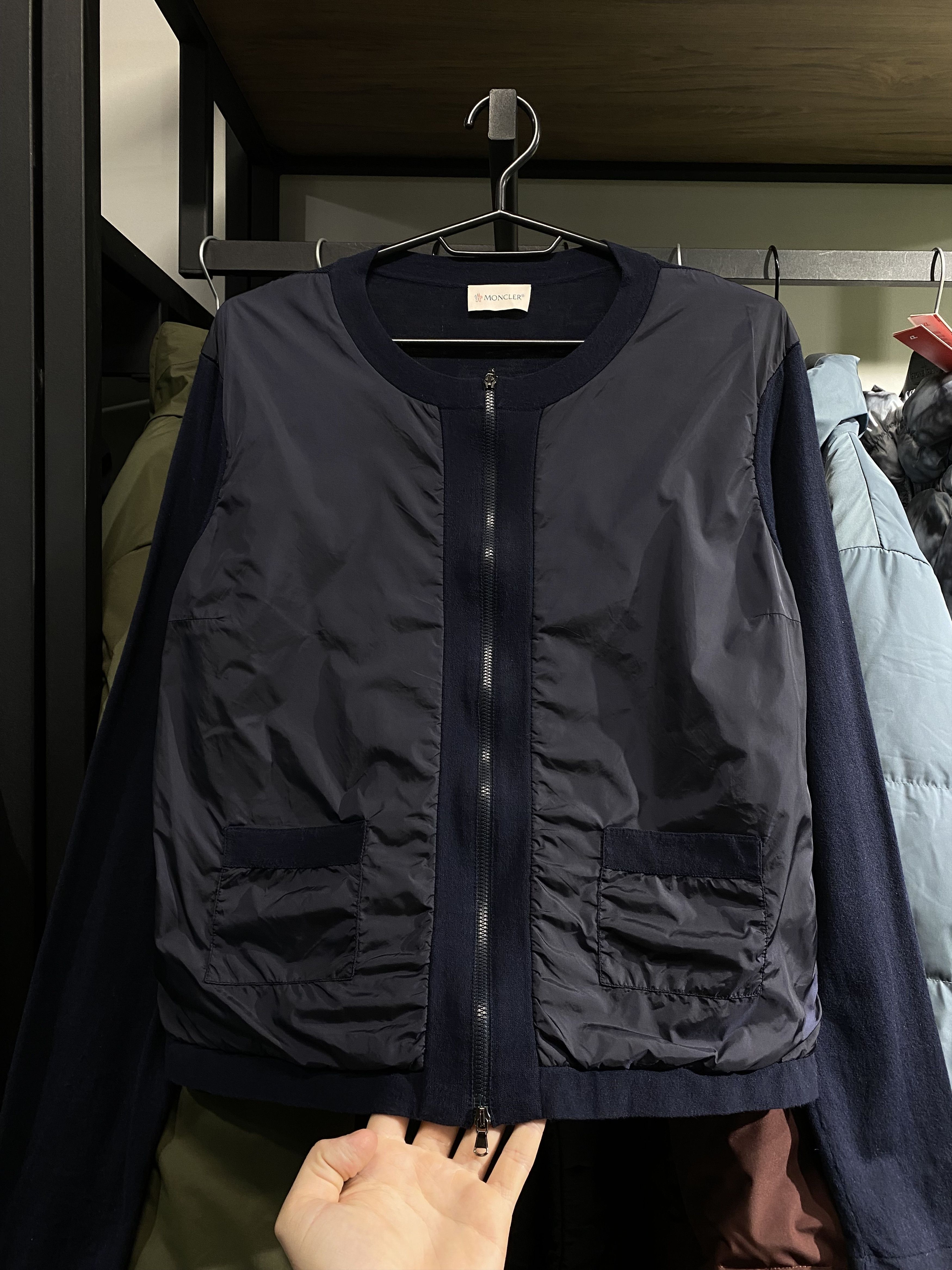 Moncler Moncler Maglia Tricot Alla Coreana cardigan Jacket Size M / US 6-8 / IT 42-44 - 2 Thumbnail