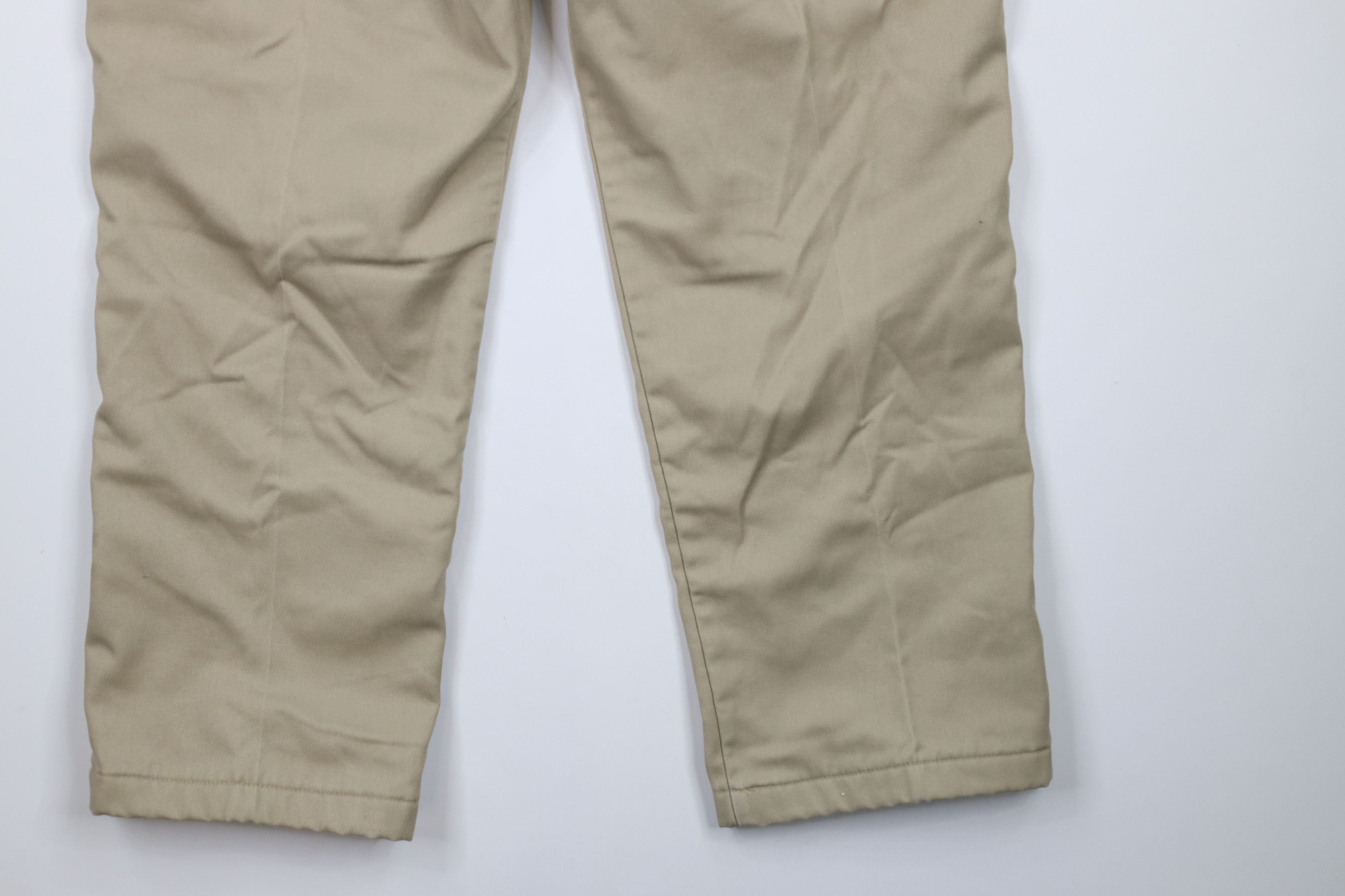 Dickies × Vintage Vintage 70s Dickies Chamois Cloth Lined Wide Leg Pants USA Size US 36 / EU 52 - 11 Thumbnail