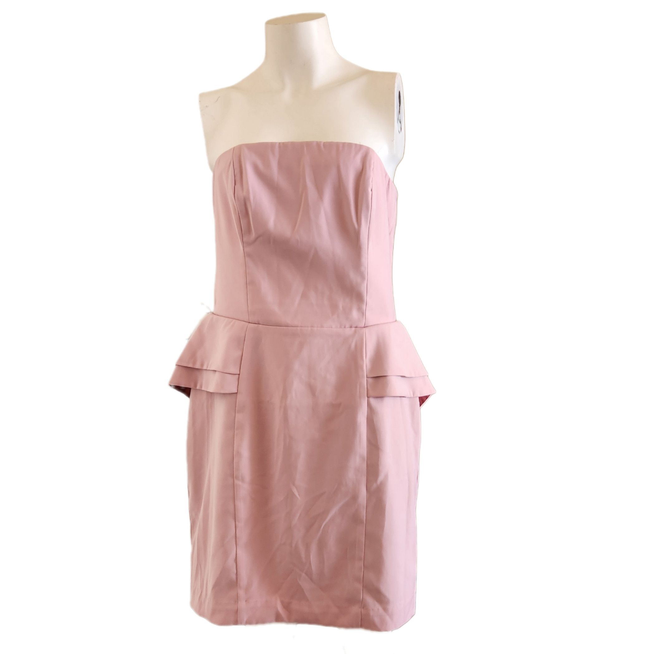 H&M H&M womens size 12 formal evening dress strapless peplum Size L / US 10 / IT 46 - 1 Thumbnail