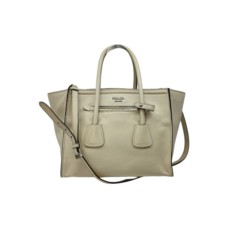 Prada Prada Leather Tote Bag Size ONE SIZE Size ONE SIZE - 1 Thumbnail