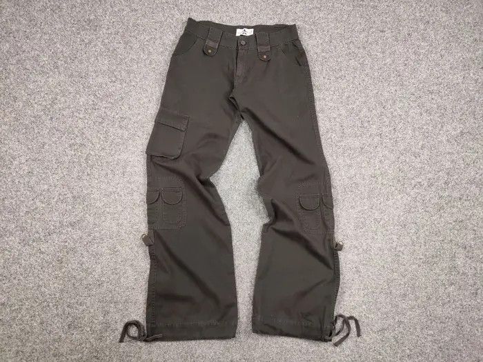 Japanese Brand Vintage 90's Japanese Baggy Multi Pocket Cargo pants Womens Size 32" / US 10 / IT 46 - 4 Thumbnail