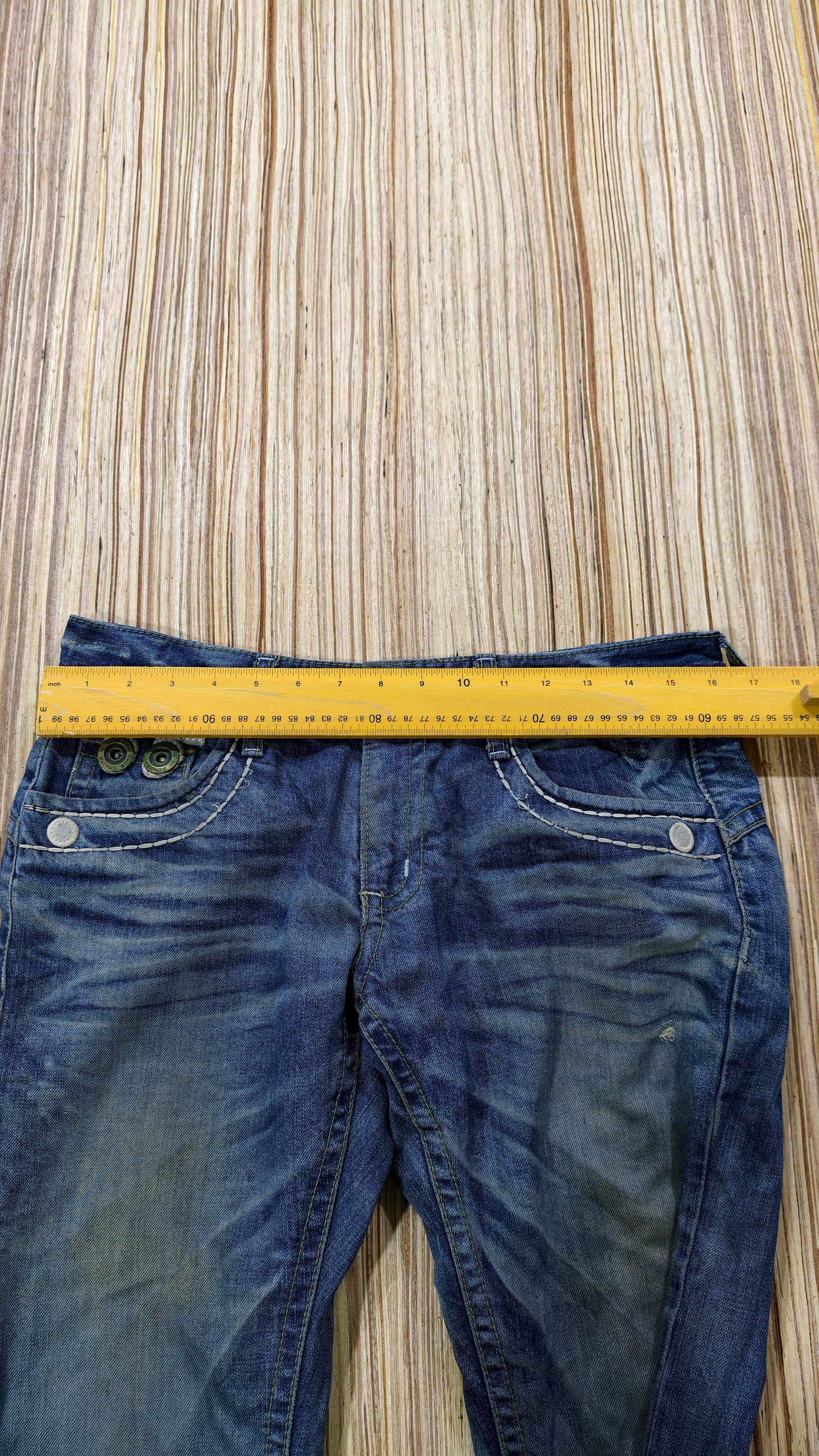 Japanese Brand vintage lolita flare denim jeans Size US 33 - 10 Thumbnail